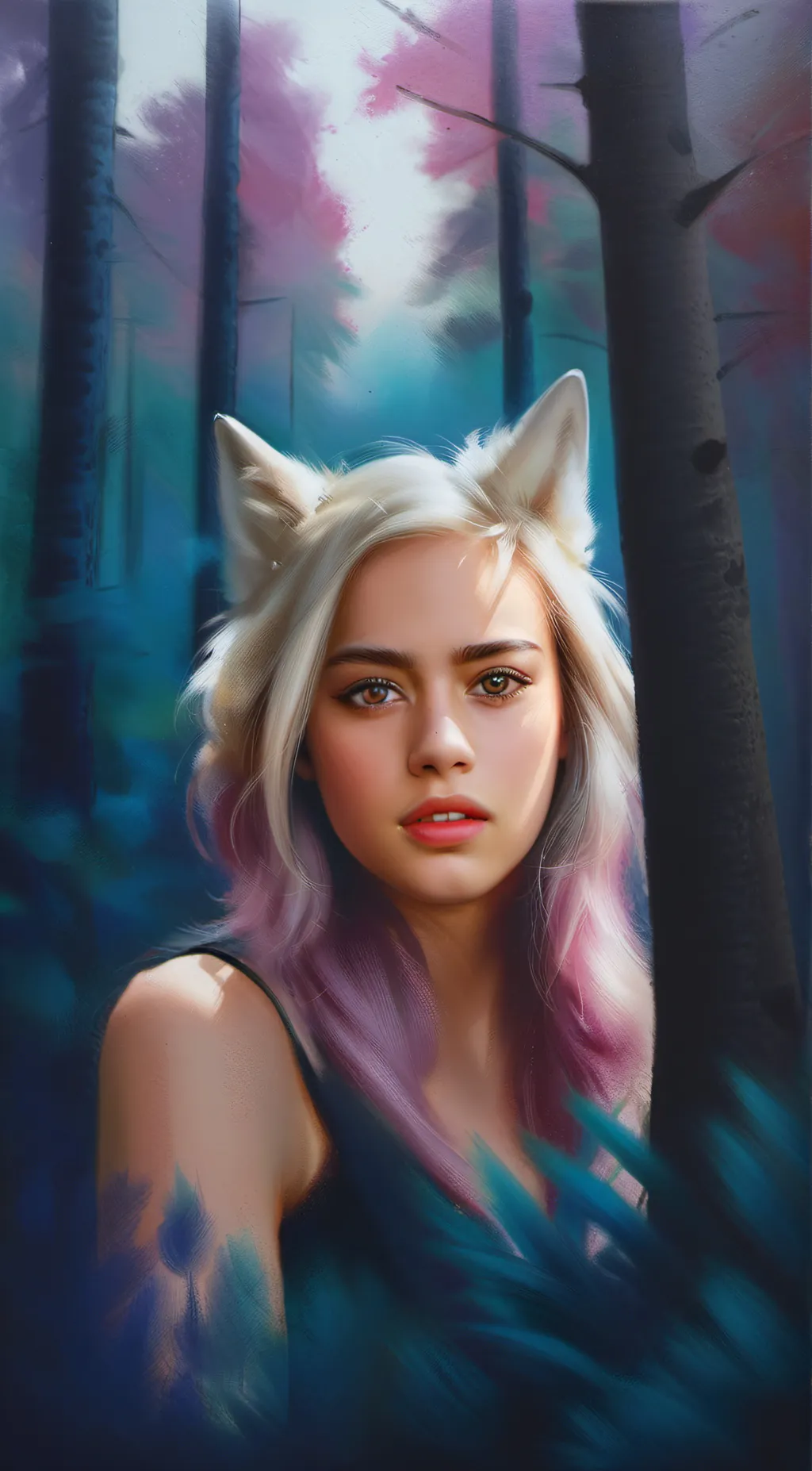 ai character: Rose  background
