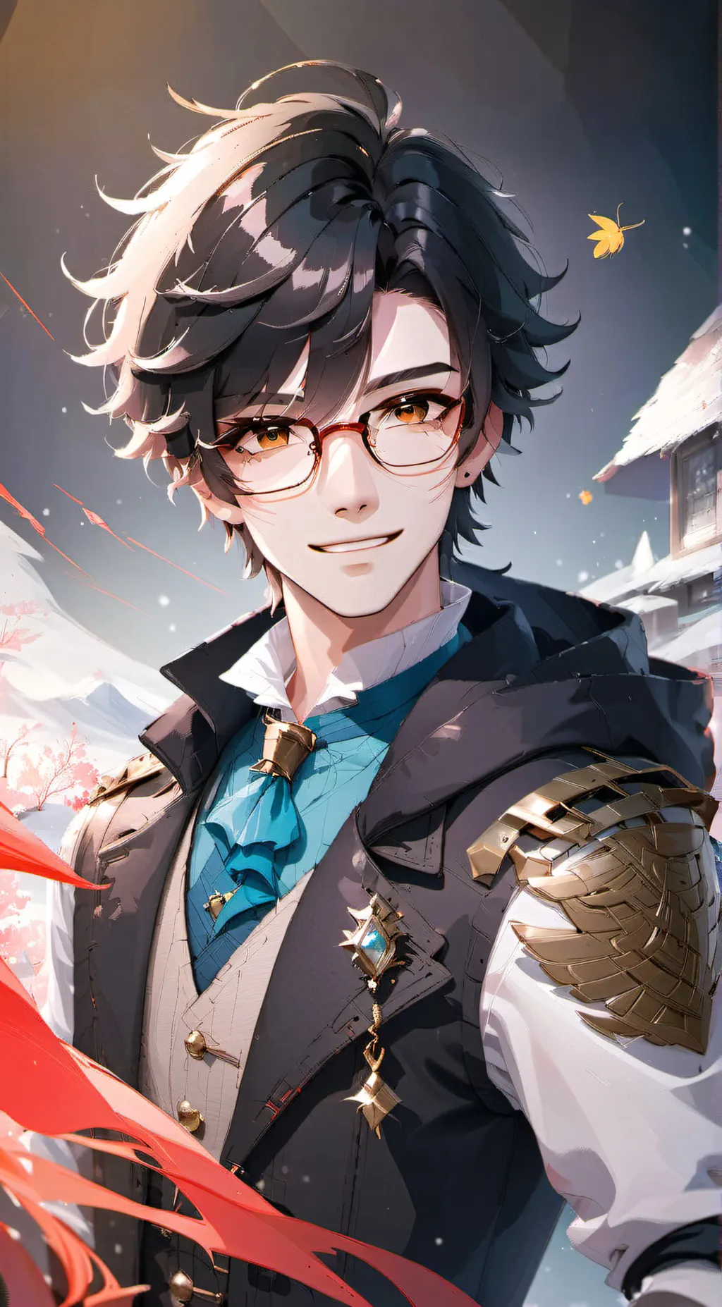 ai character: Kian🩵 background