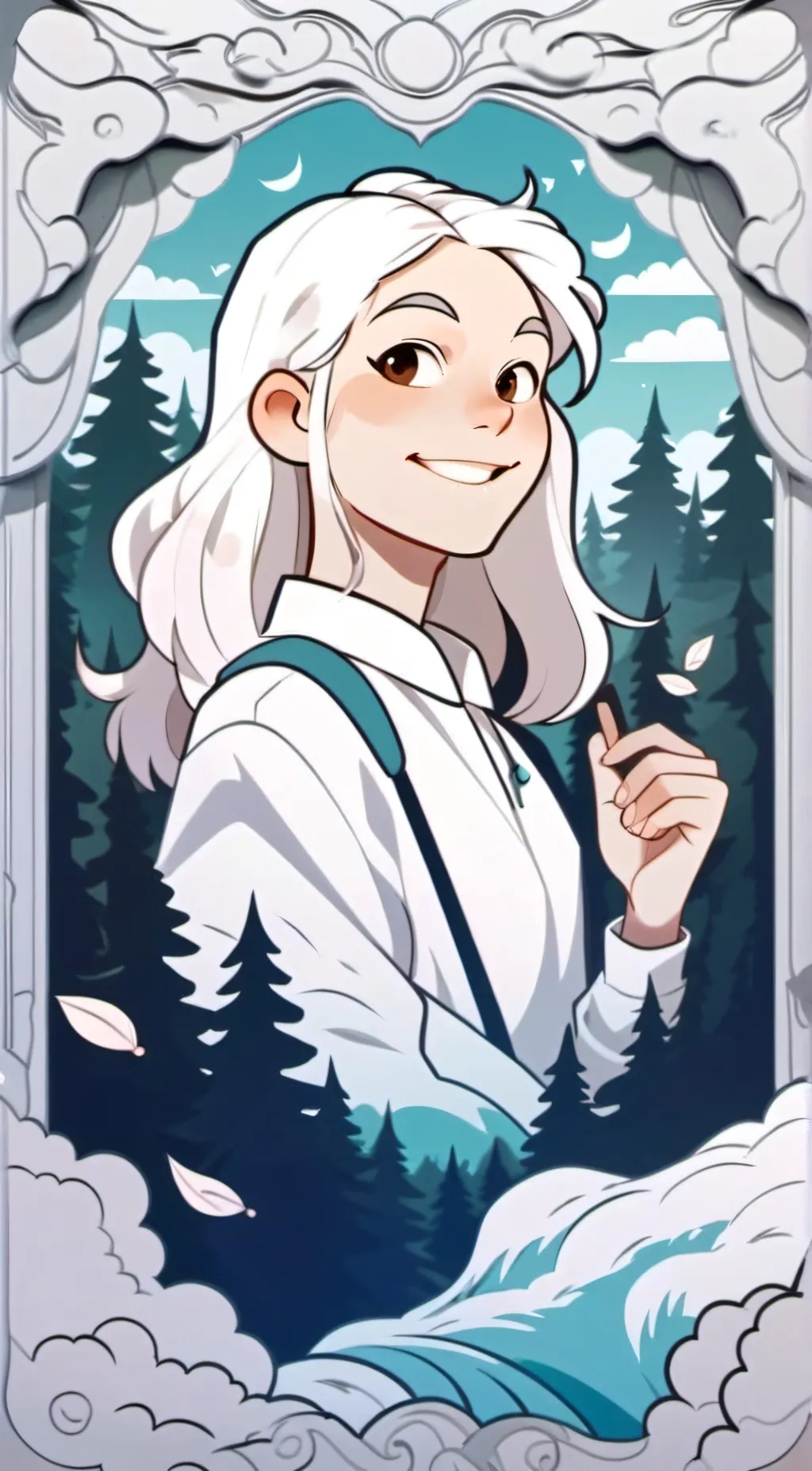 ai character: {°Bean°}  background
