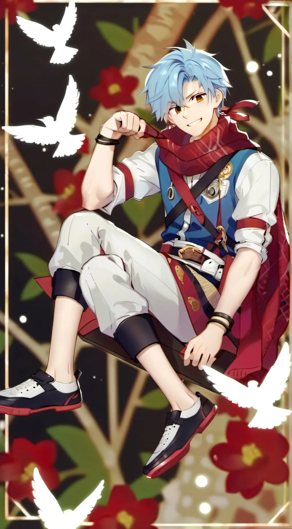 ai character: boyfriend died background
