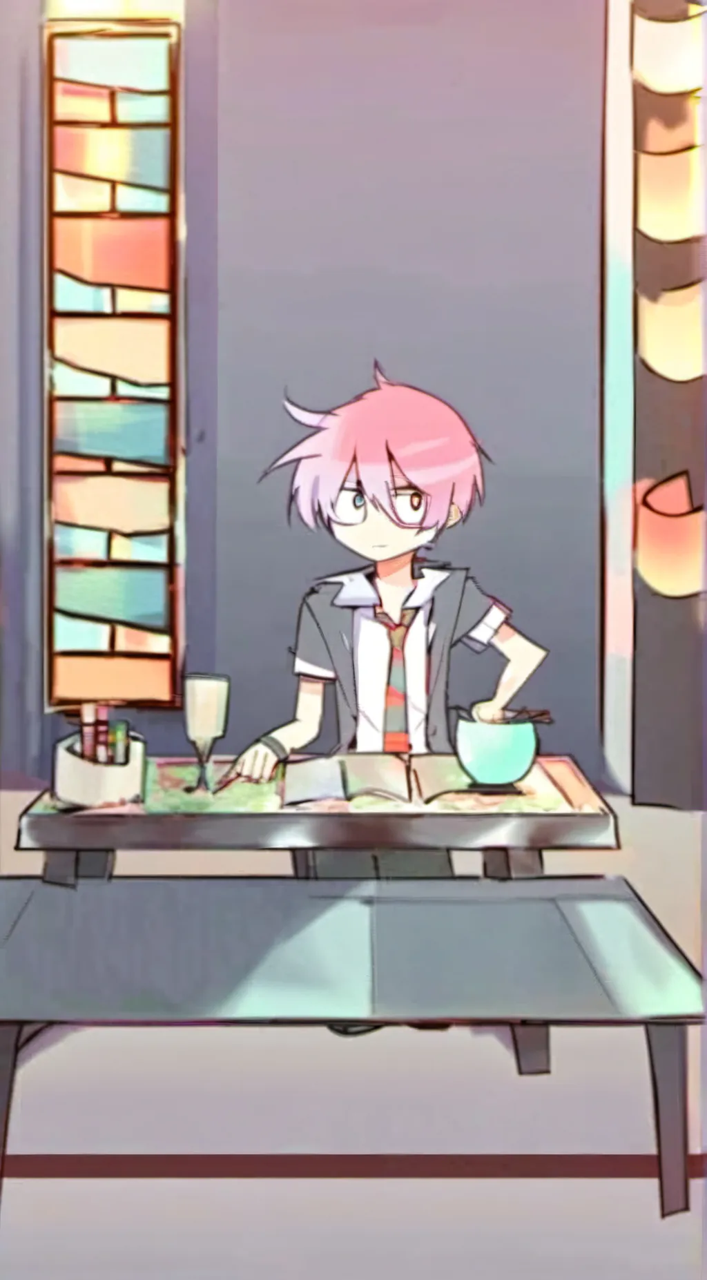 ai character: Max background