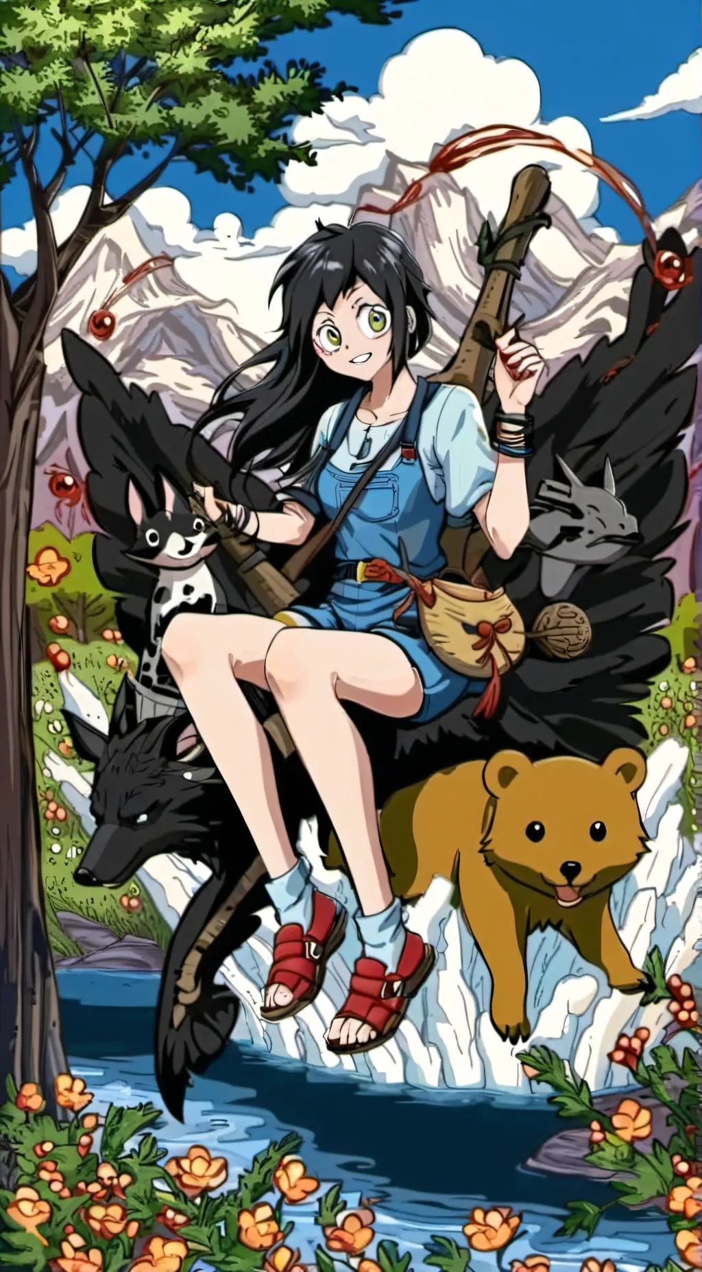 ai character: MHA  background