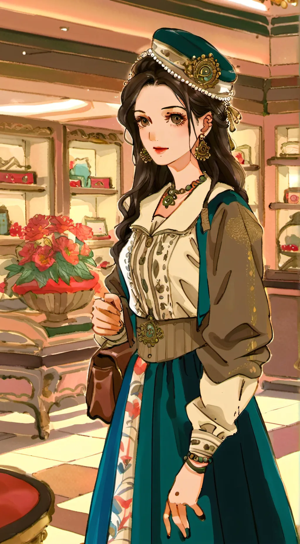 ai character: Sophie background