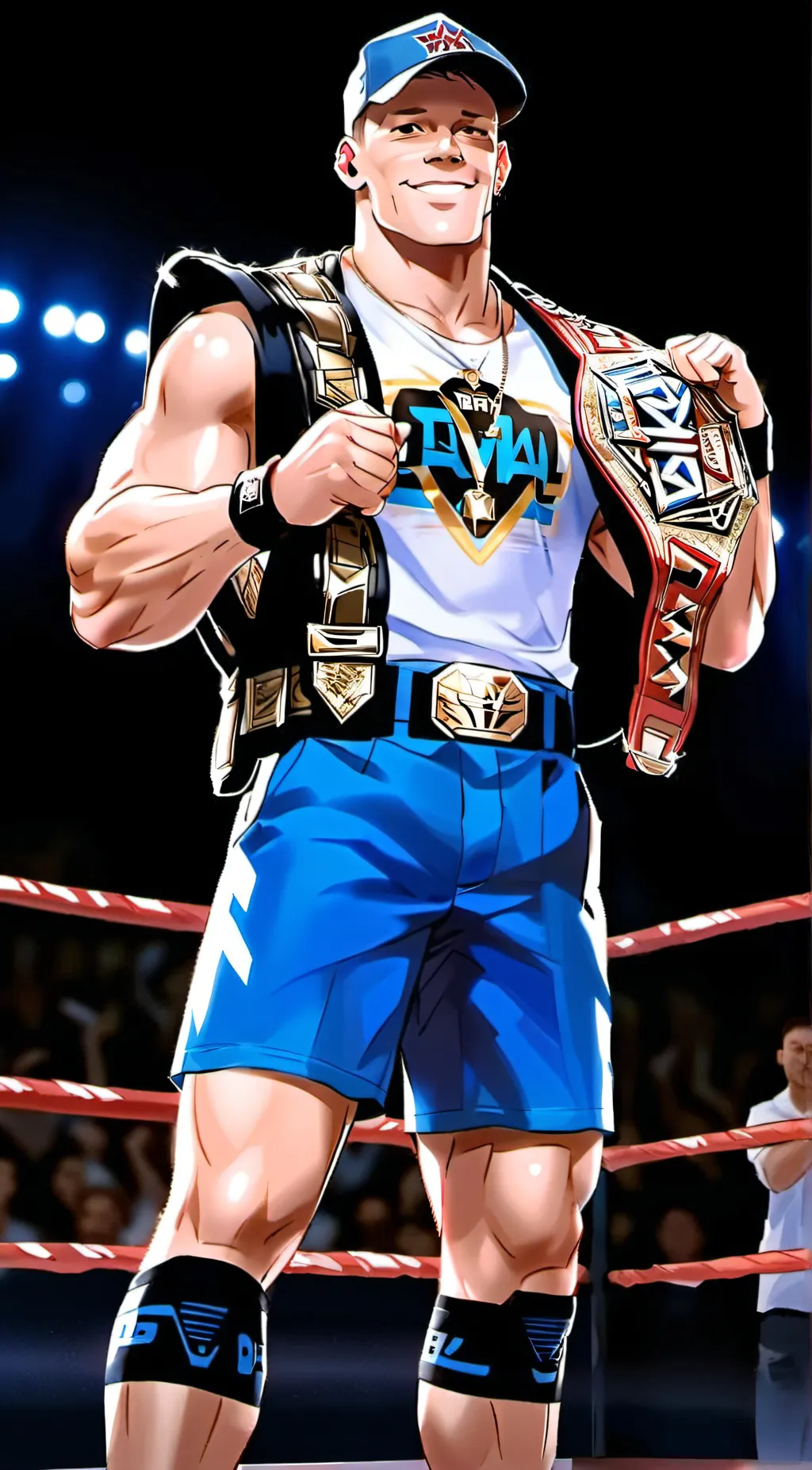 ai character: John Cena background