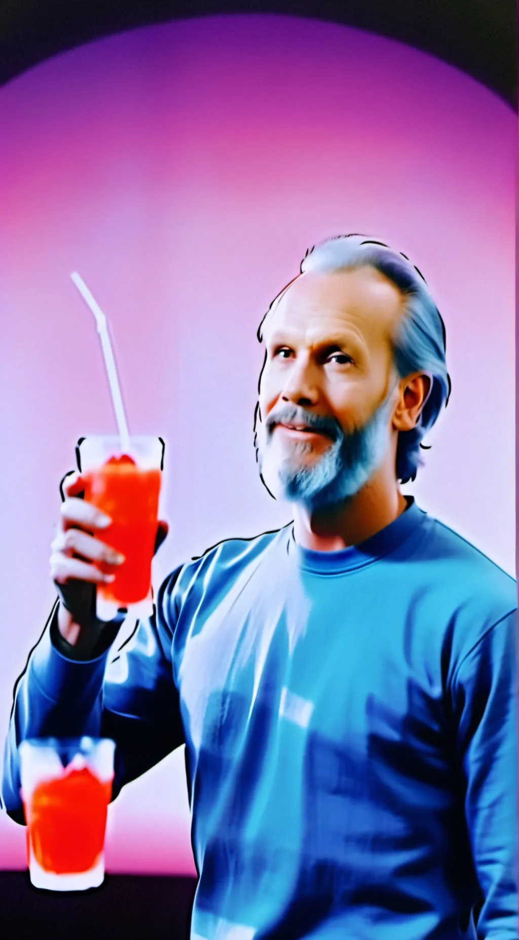 ai character: Mr.KoolAid background