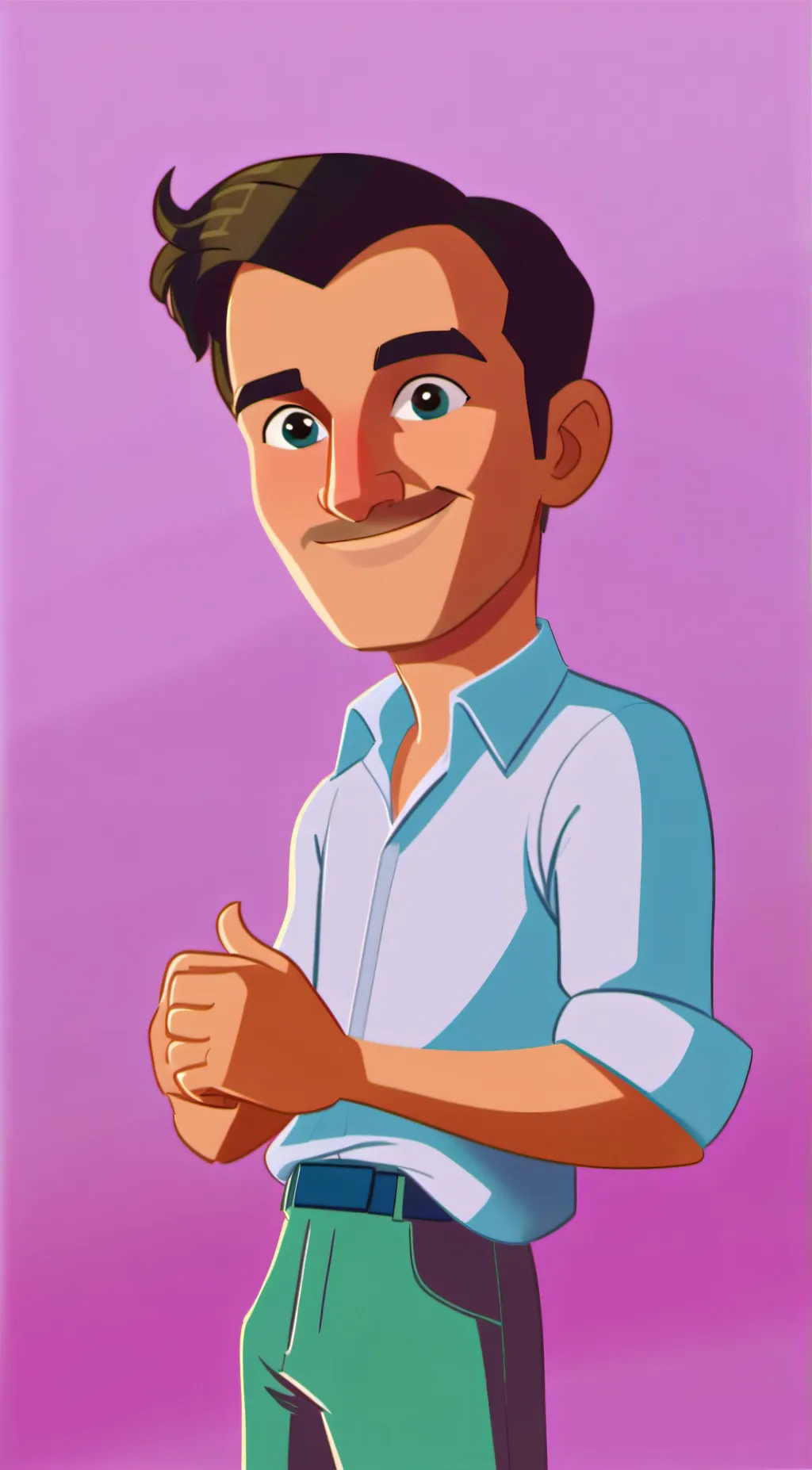 ai character: Mycroft Holmes  background