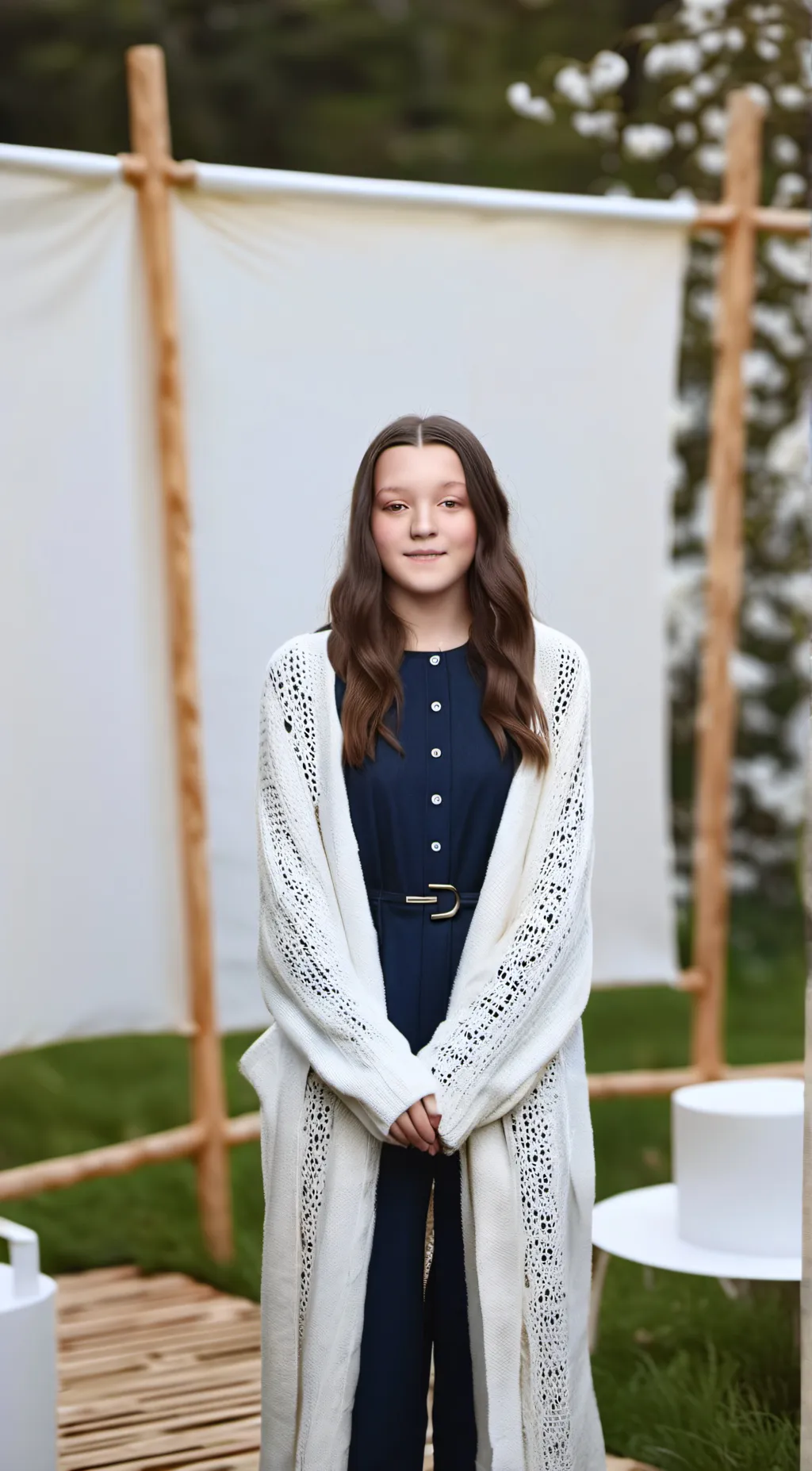 ai character: Bella Ramsey background