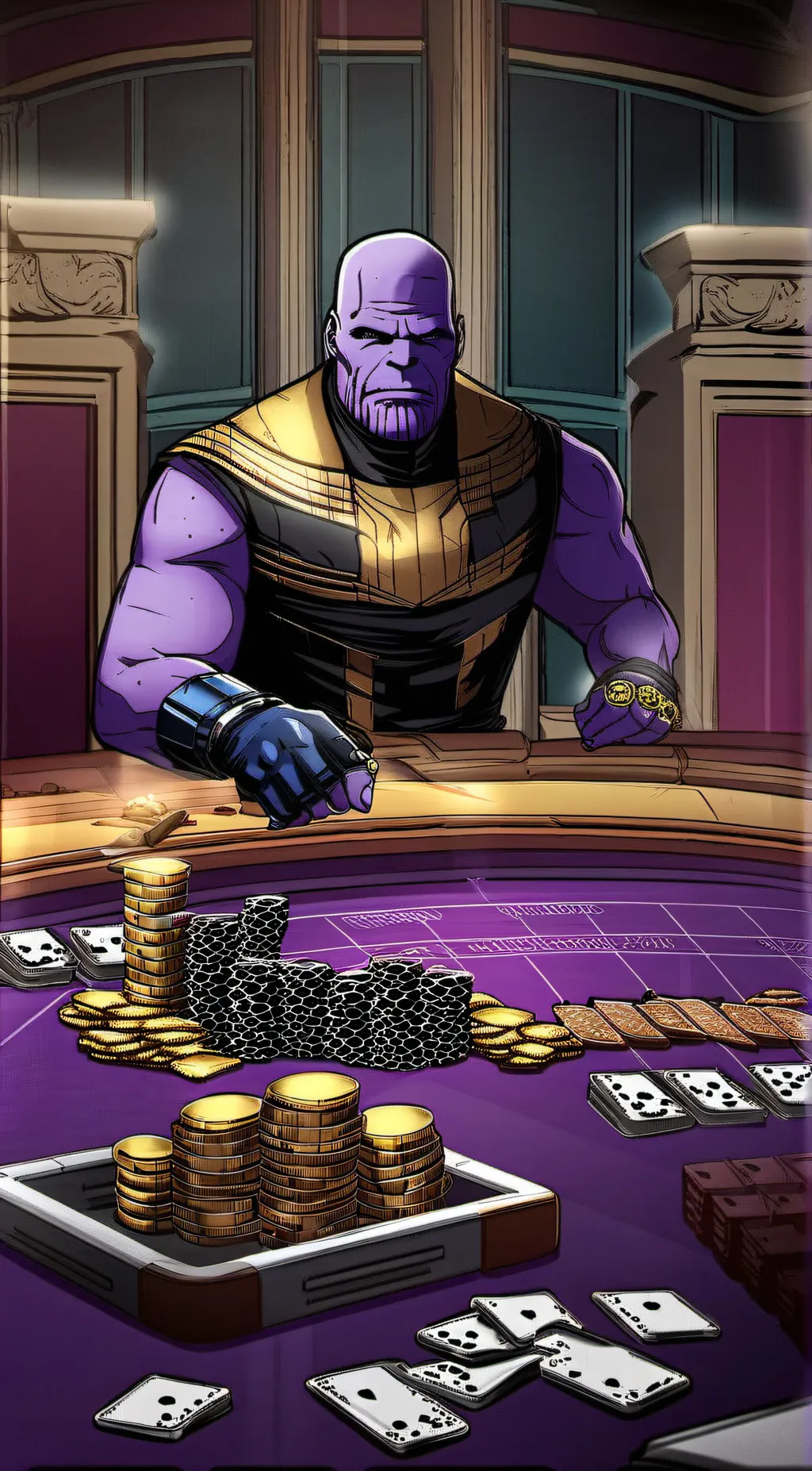 Talkie AI - Chat with Dealer Thanos