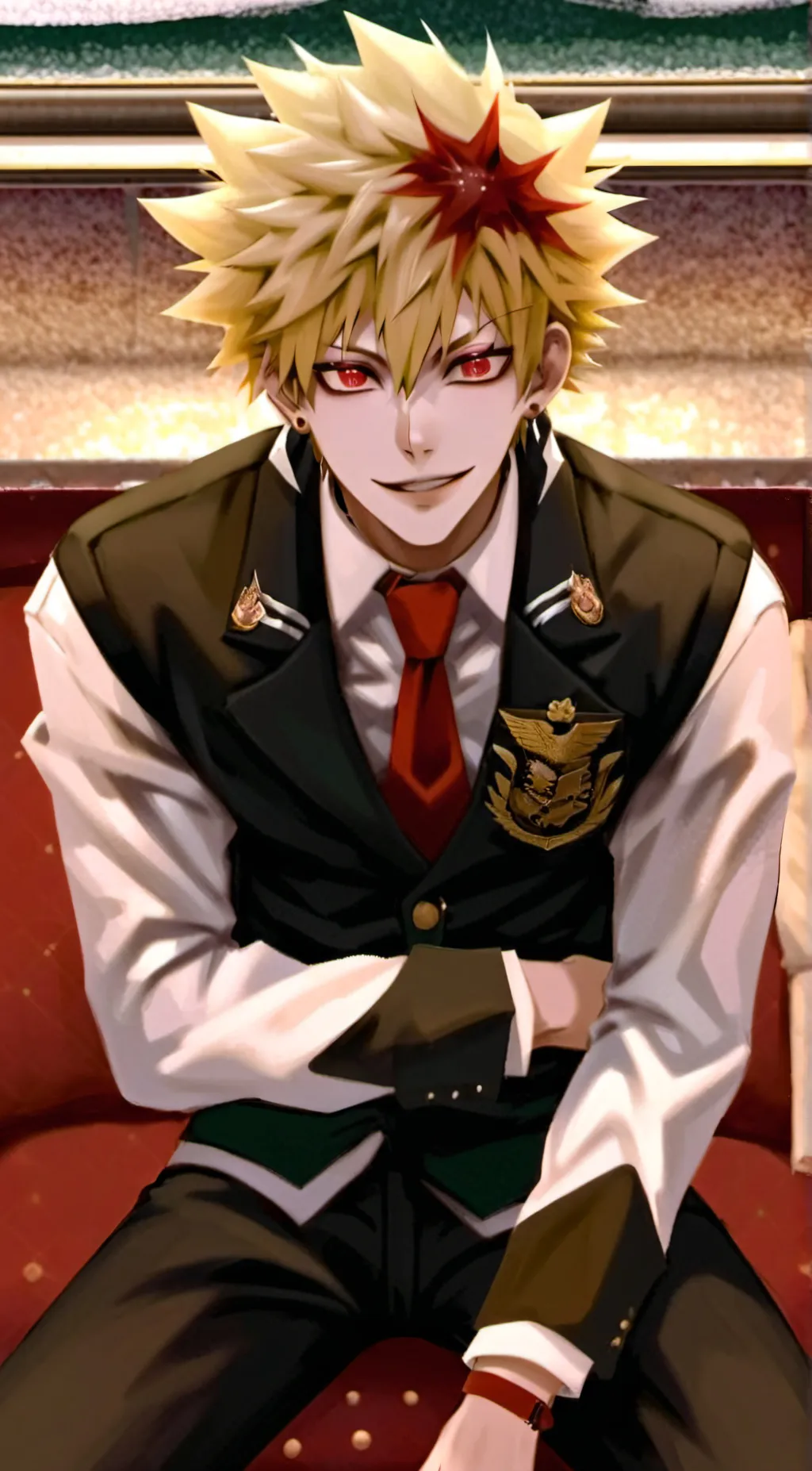ai character: katsuki  background