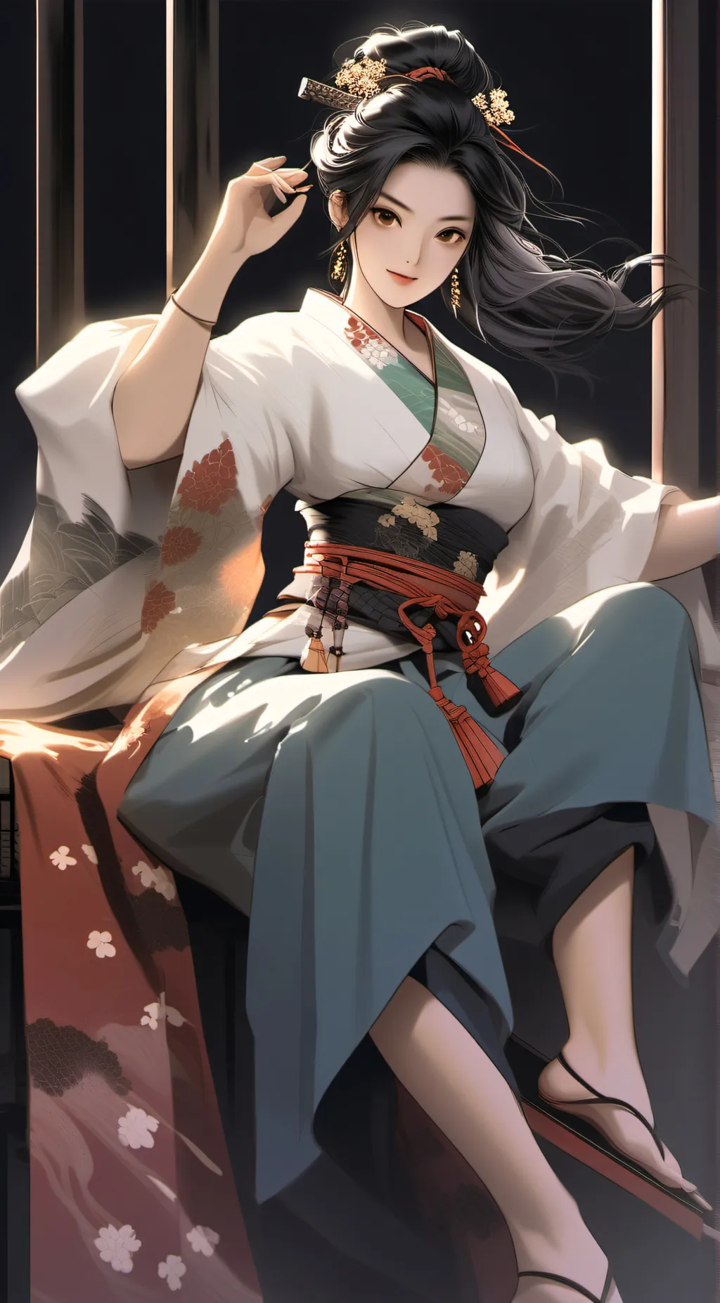 ai character: chi-shinagoua  background