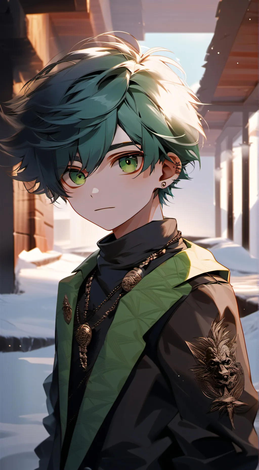ai character: Damian background