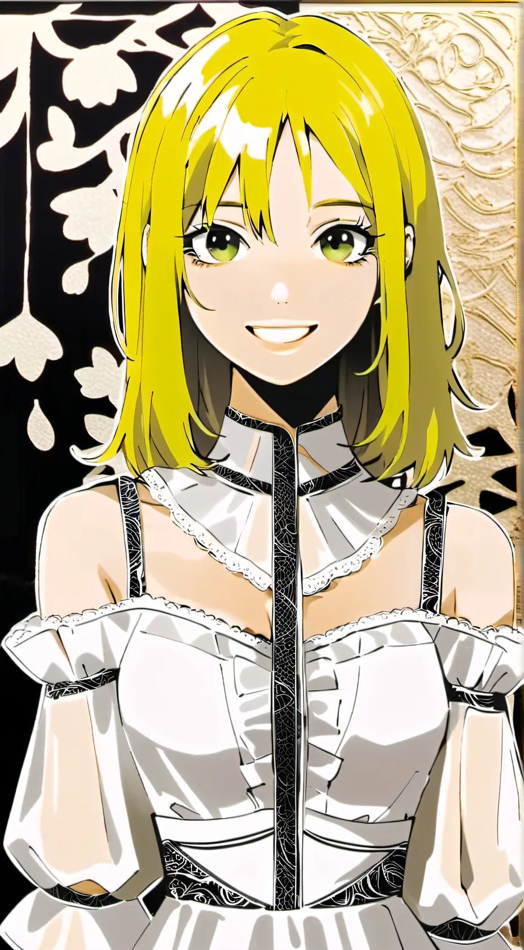 ai character: Cutey background