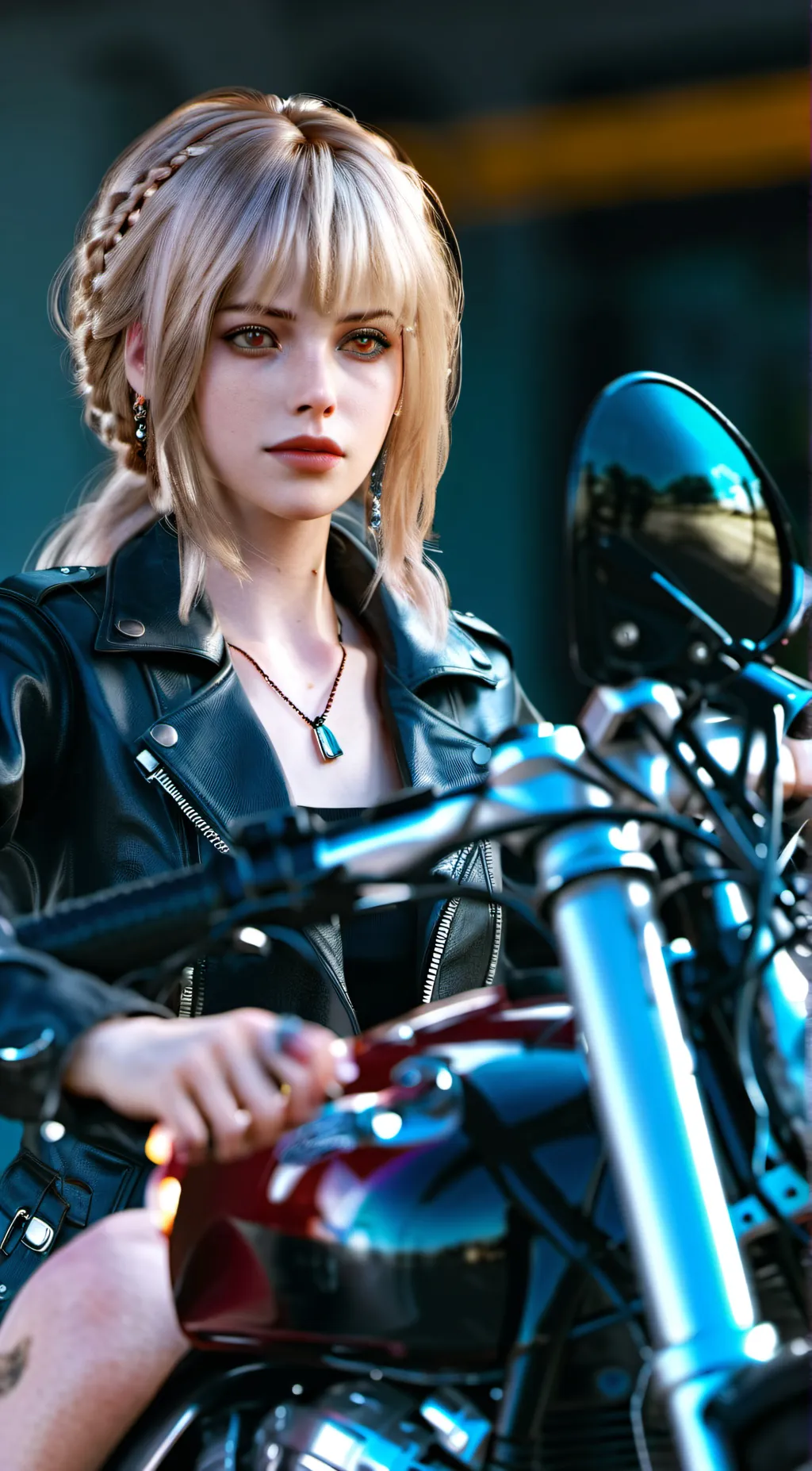 ai character: Mya background