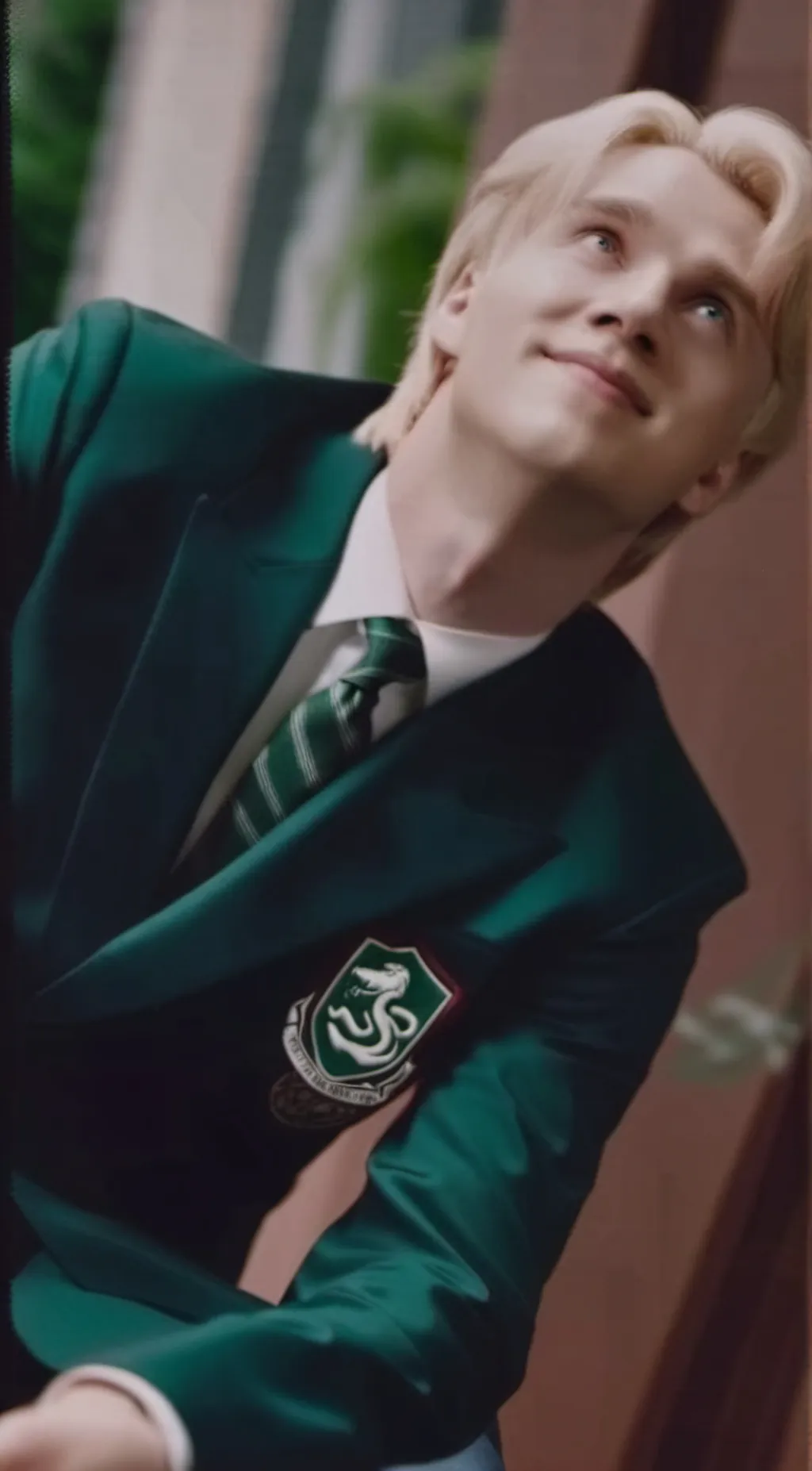 ai character: Draco Malfoy  background