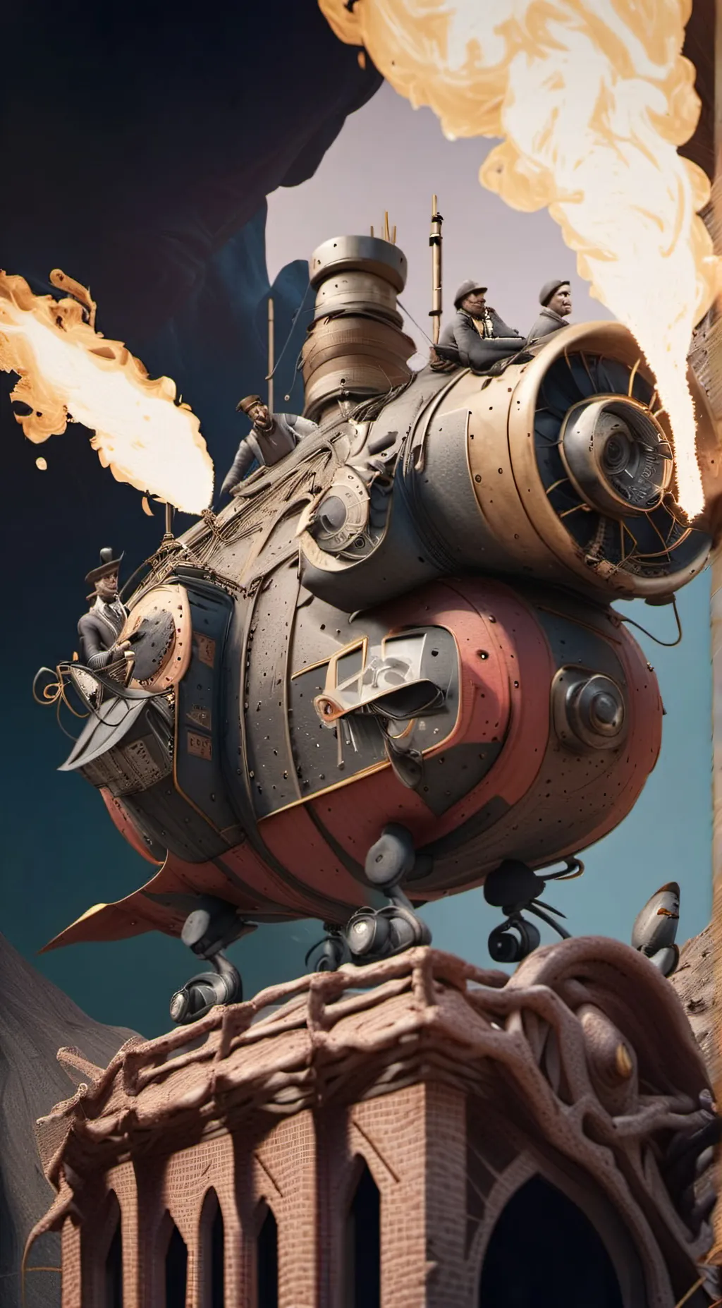 ai character: the pyro perch background