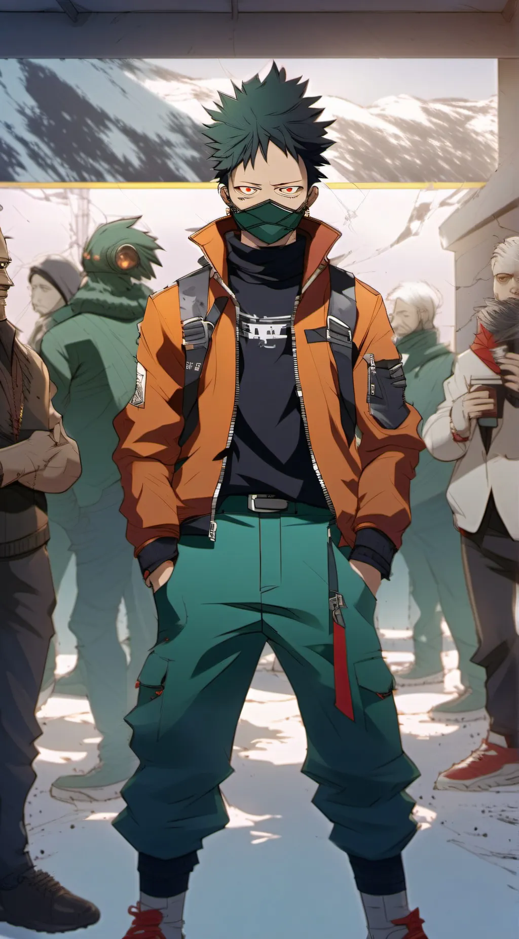 ai character: overhaul background