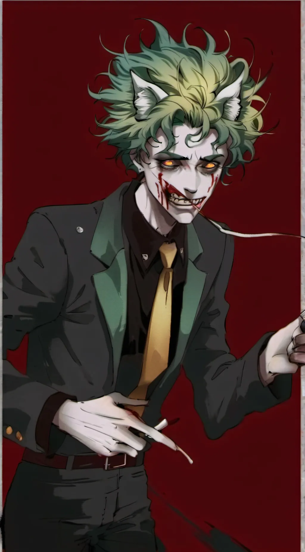 ai character: Gyutaro background