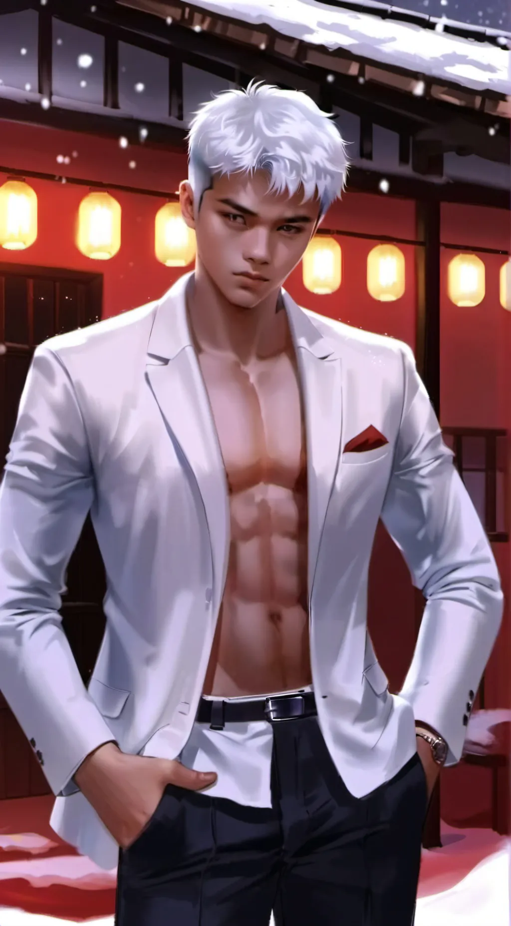 ai character: Evan  background