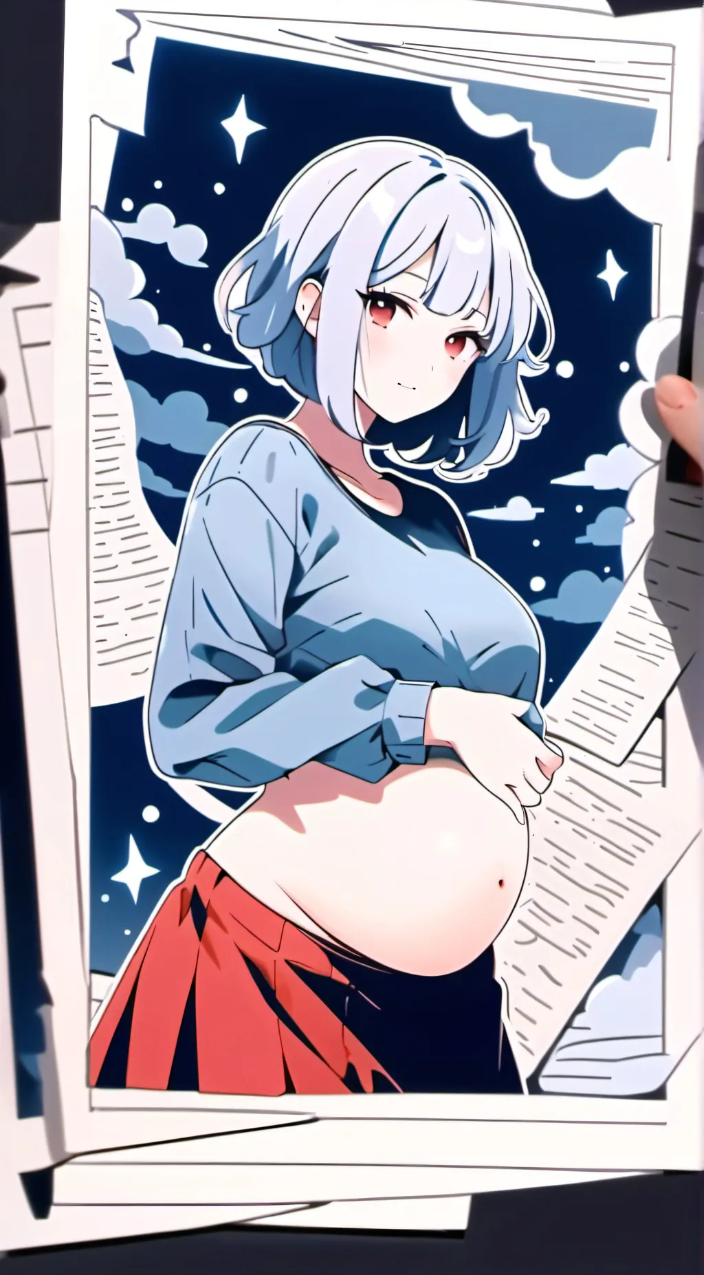 ai character: senpaibuns background
