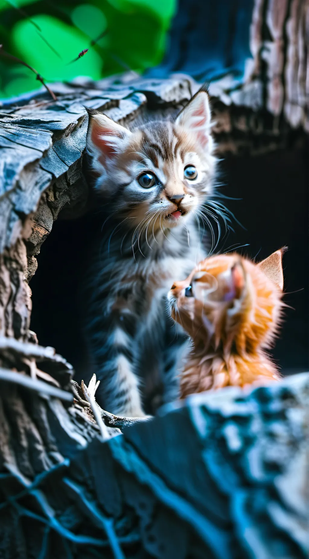 ai character: cat background