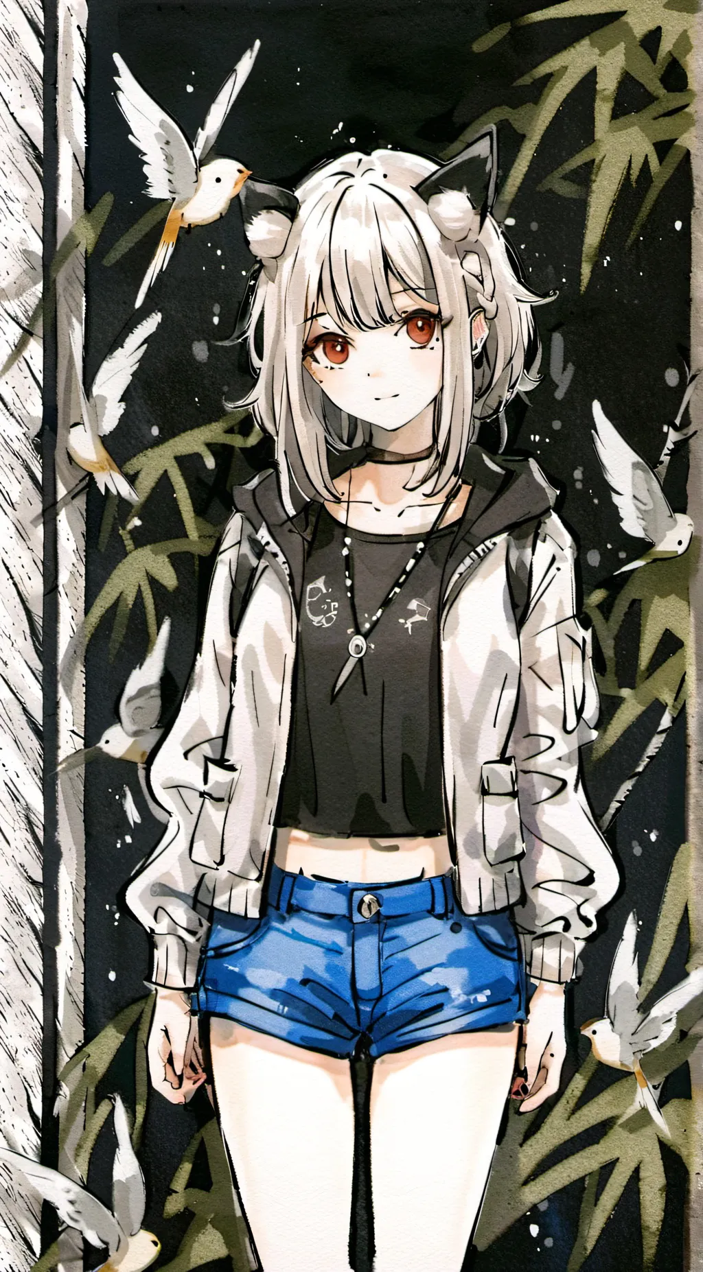 ai character: Olivia background