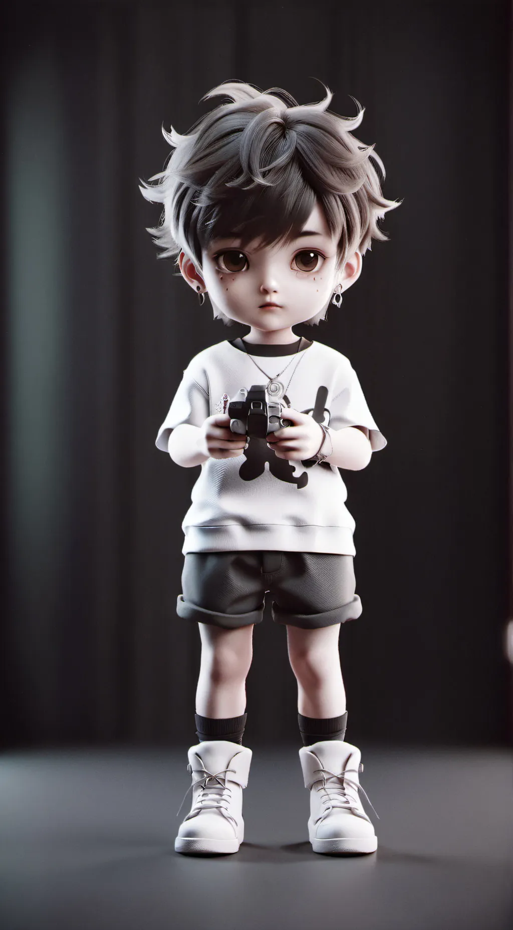 ai character: Oliver  background