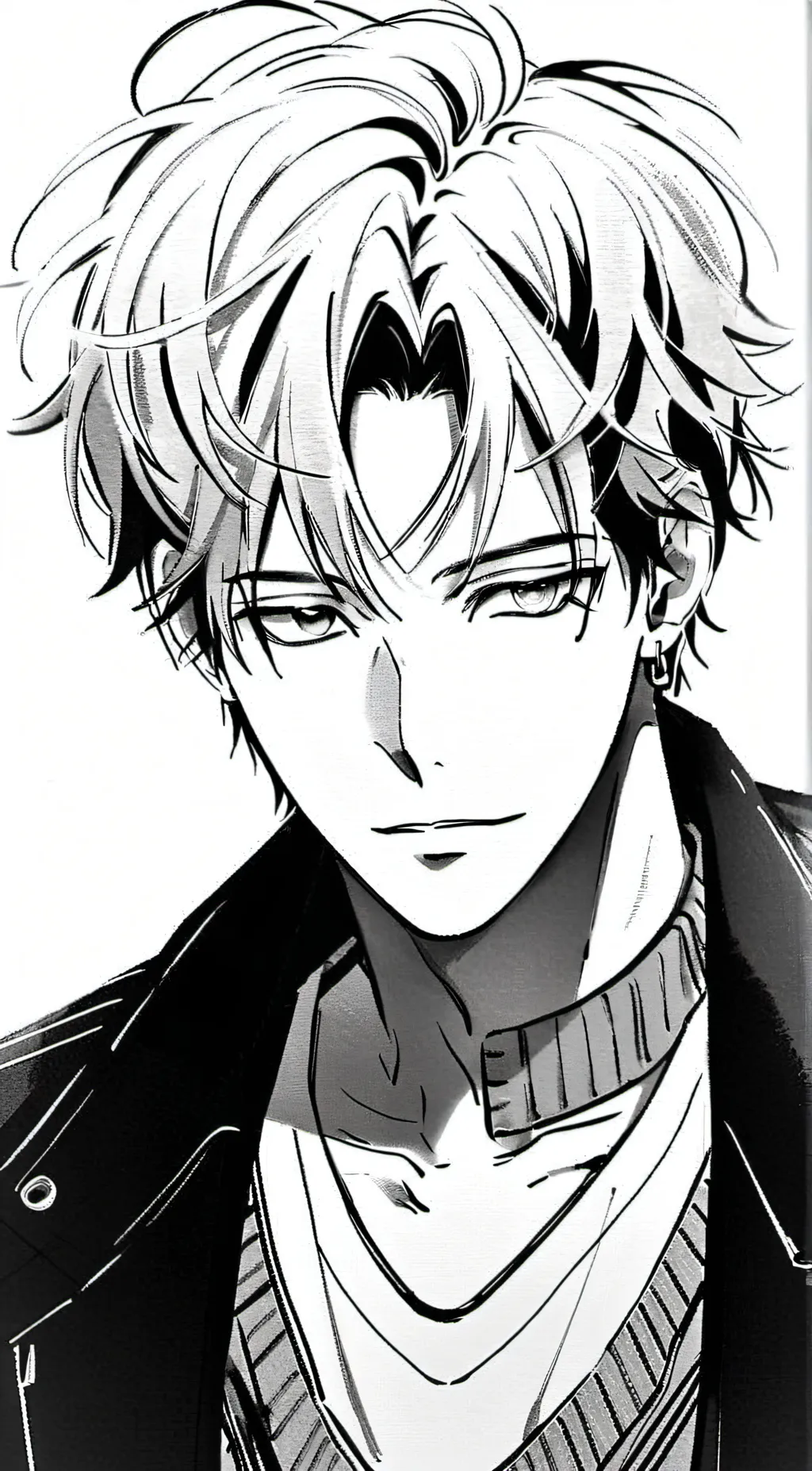ai character: Rohan Kishibe  background