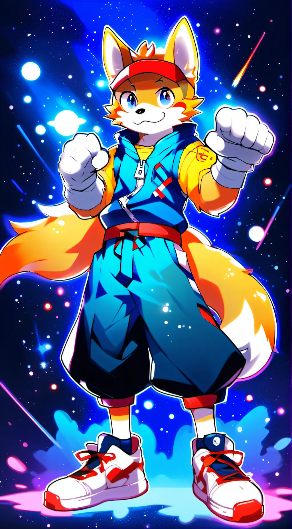 ai character: Tails background