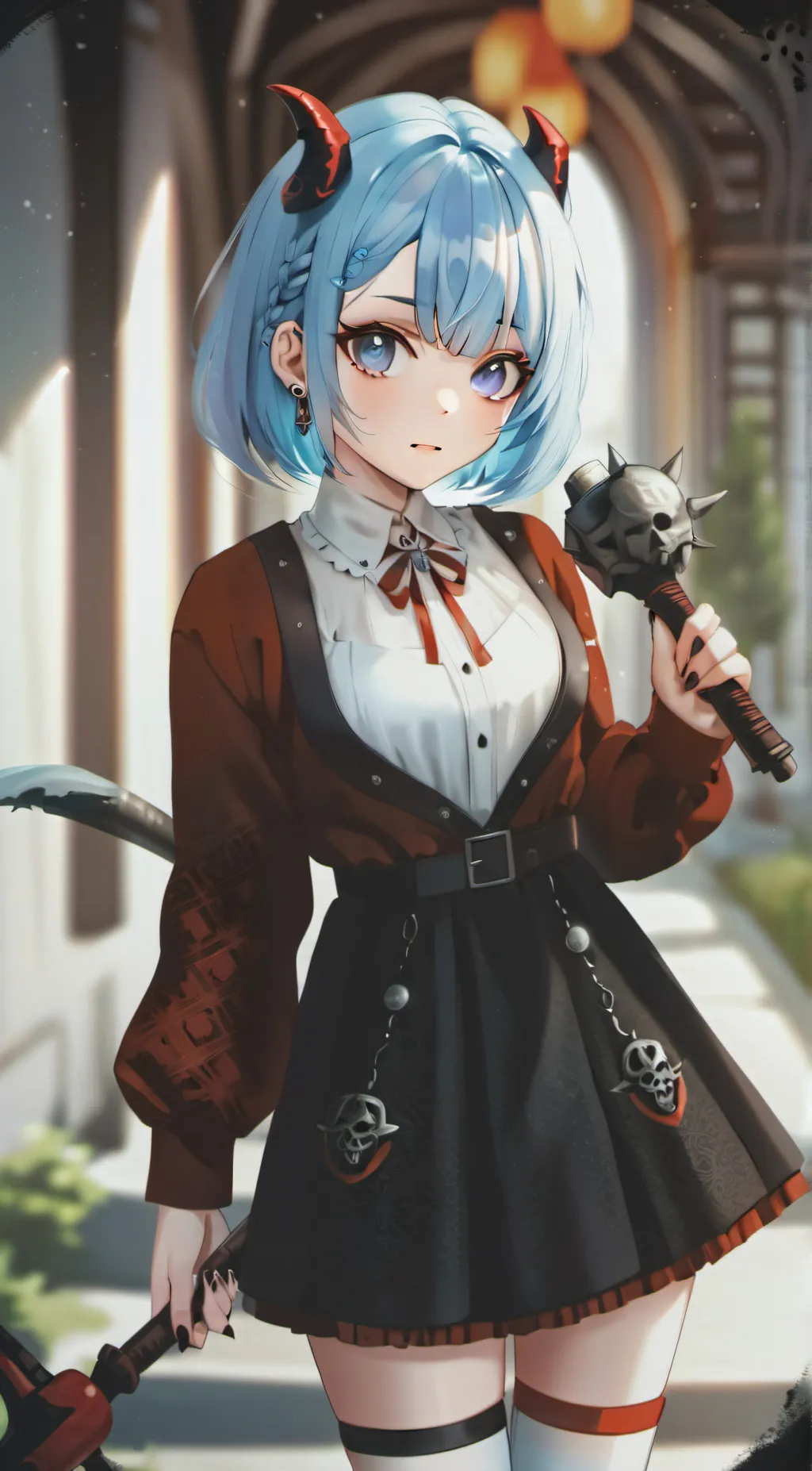 ai character: Rem  background