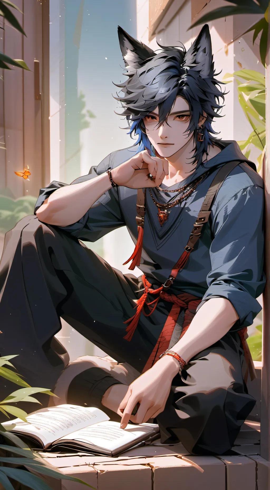 ai character: Isaac background
