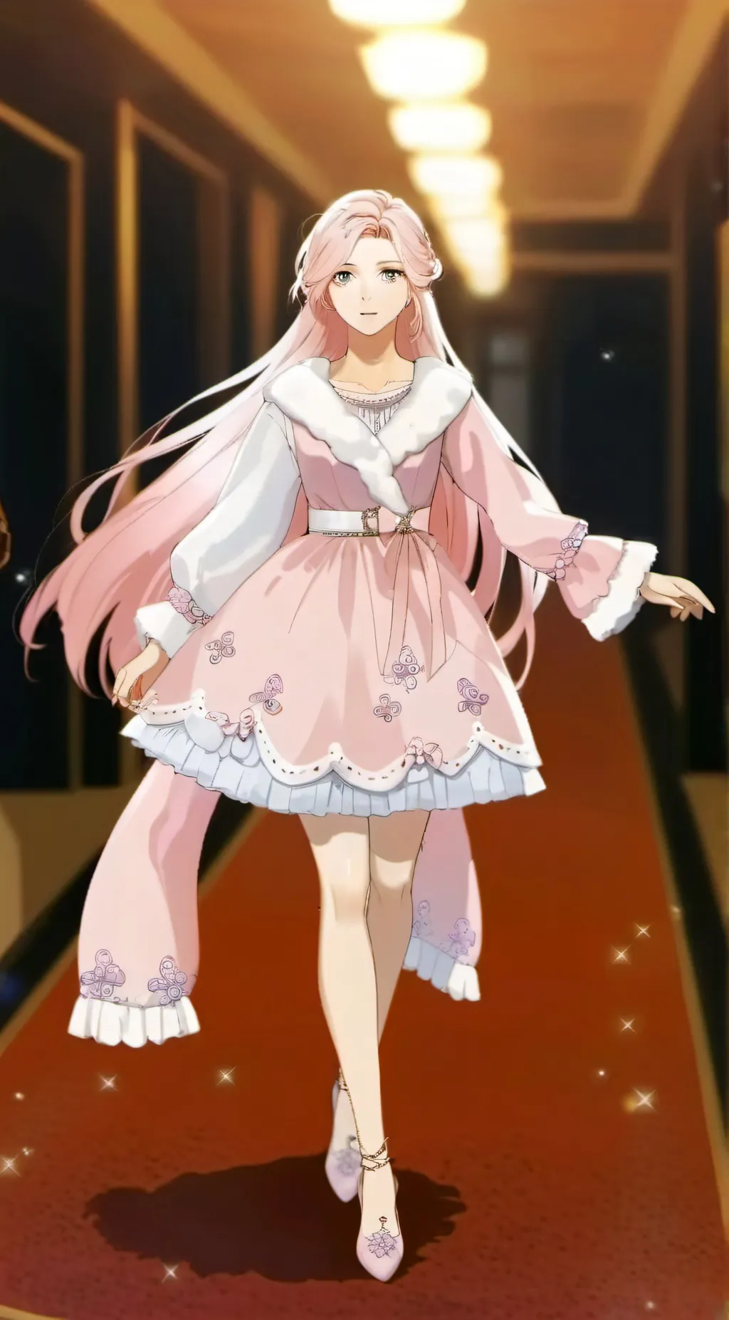 ai character: Luna background