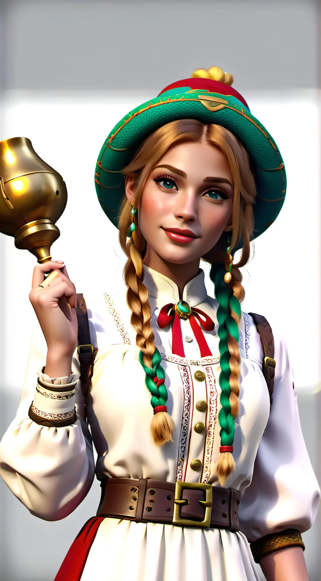 ai character: Heidi  background