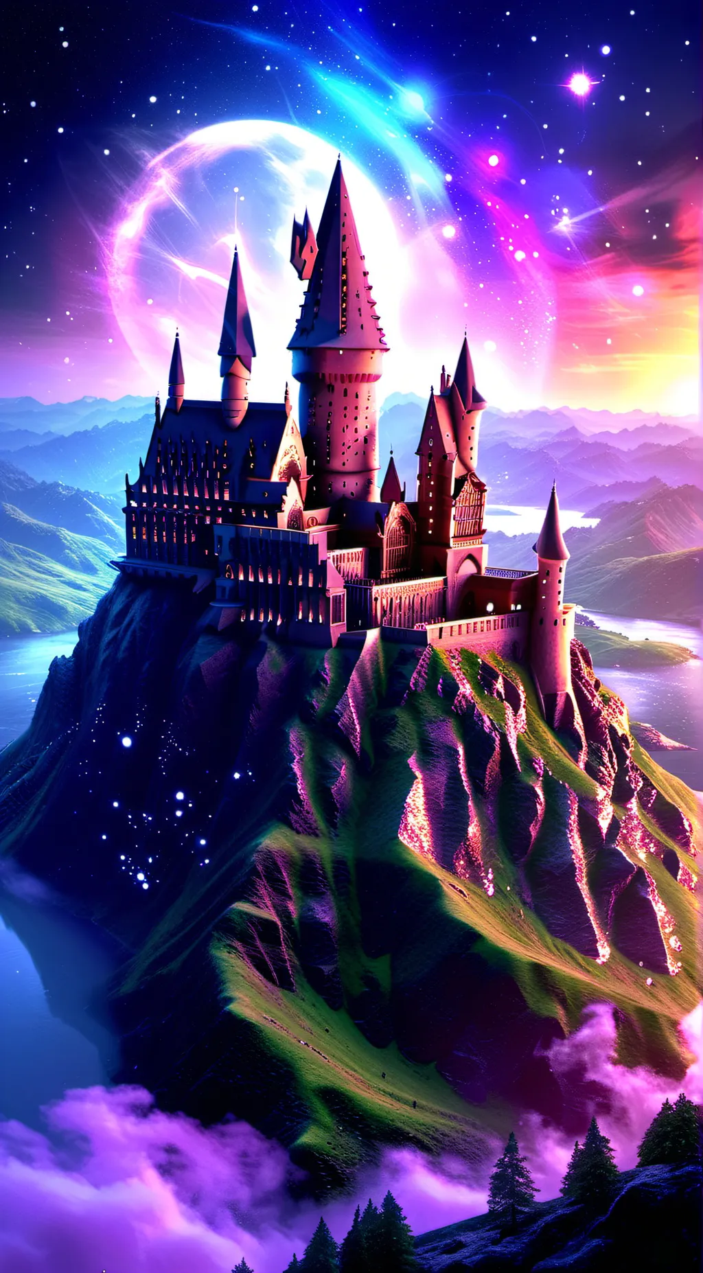 ai character: Malfoy and Potter background