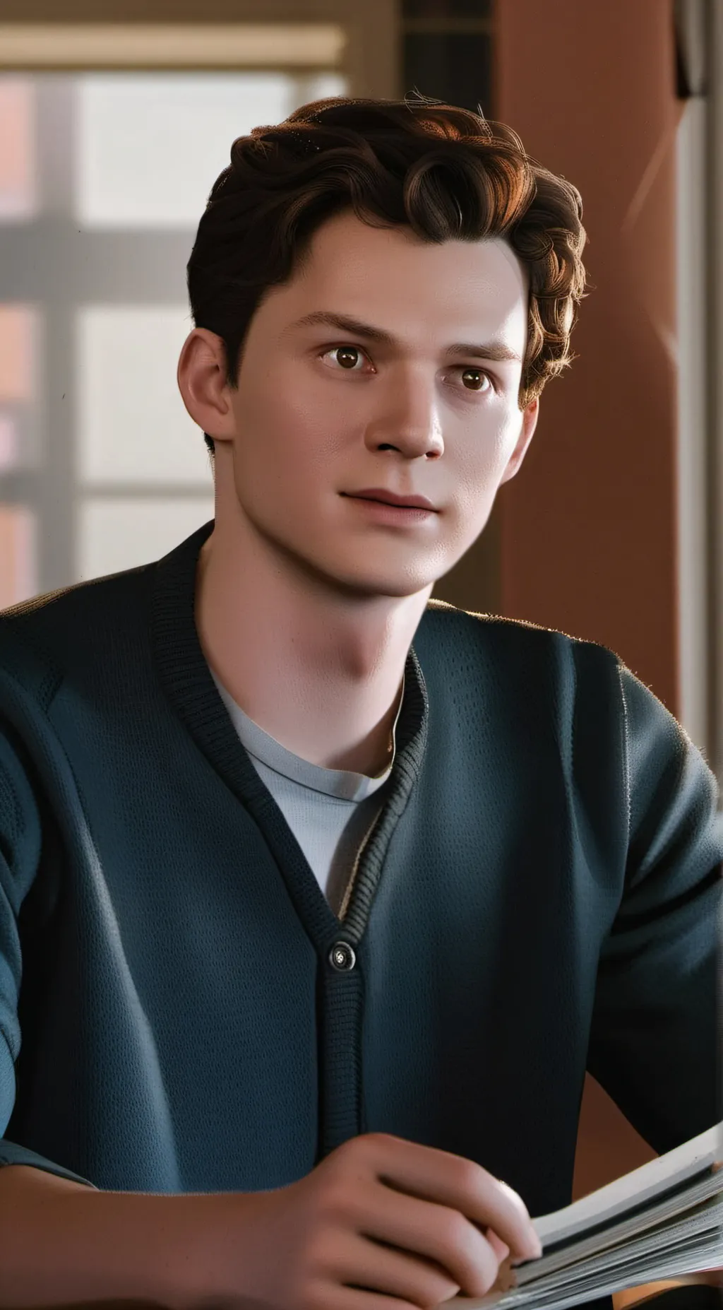 ai character: Teacher peter🤭 background