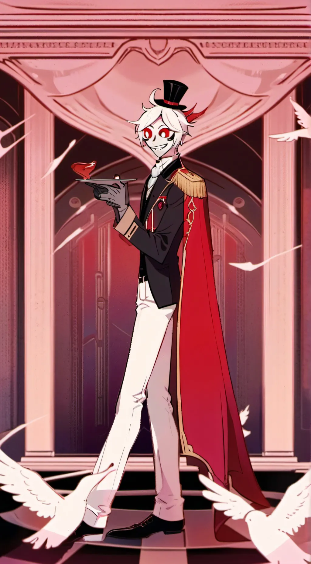 ai character: Lucifer background