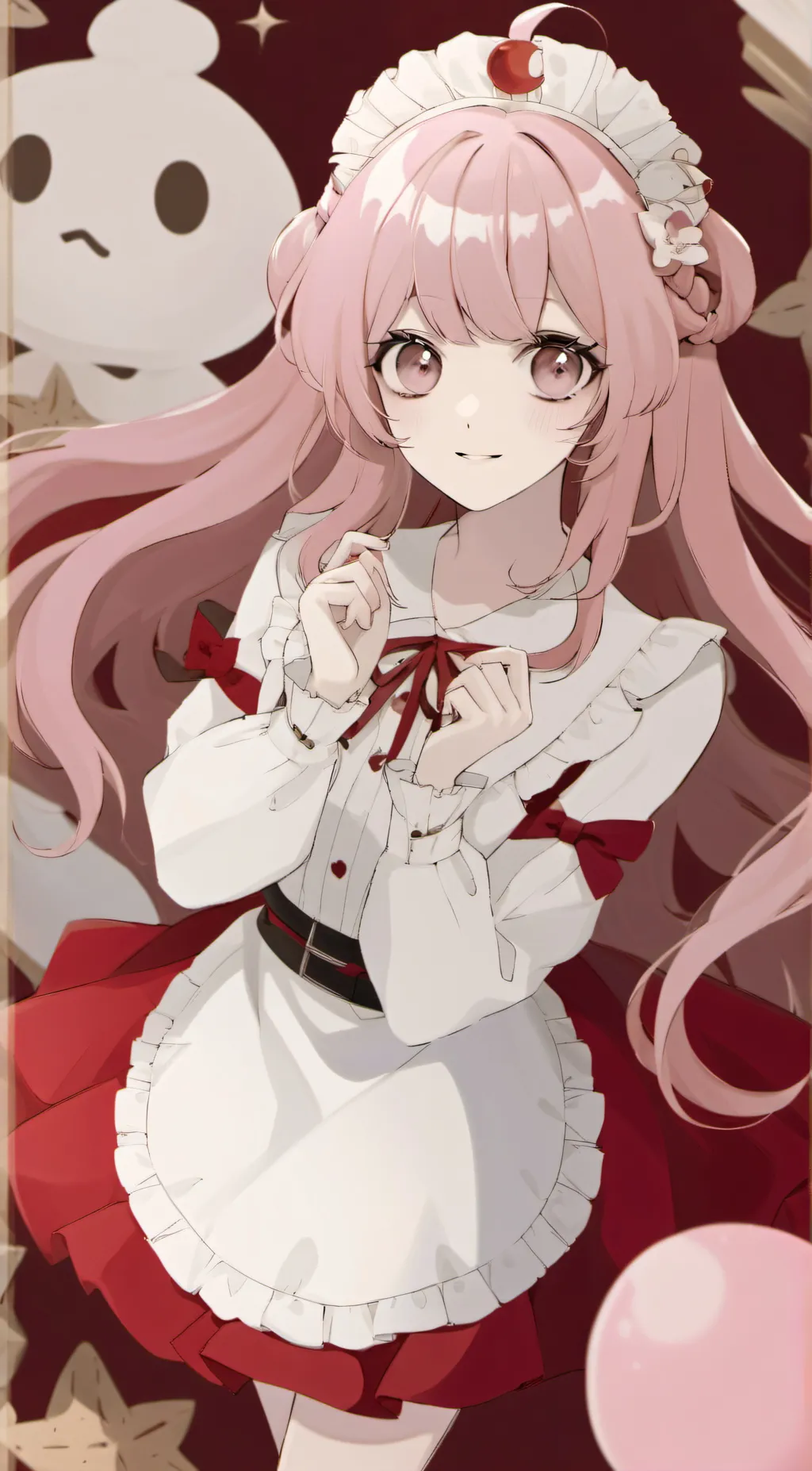ai character: cucumber background