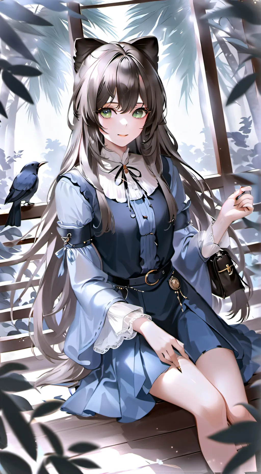 ai character: Lychee background