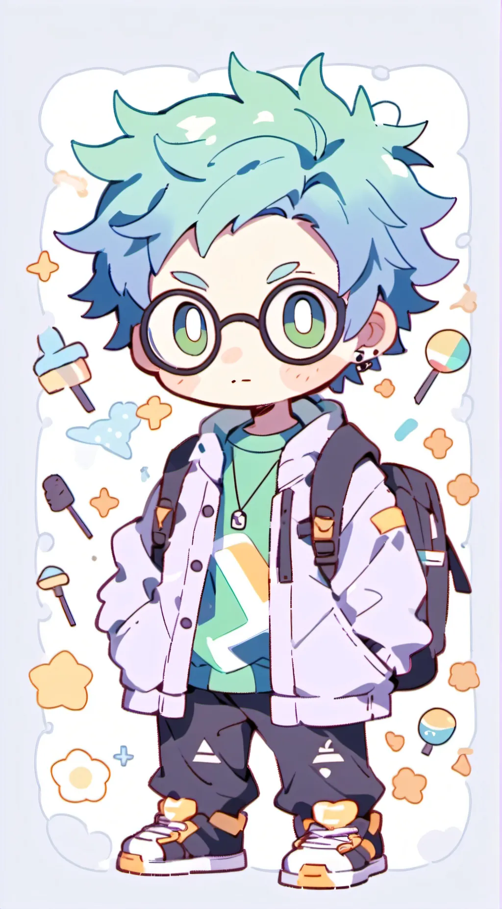 ai character:  monster inc 2 background