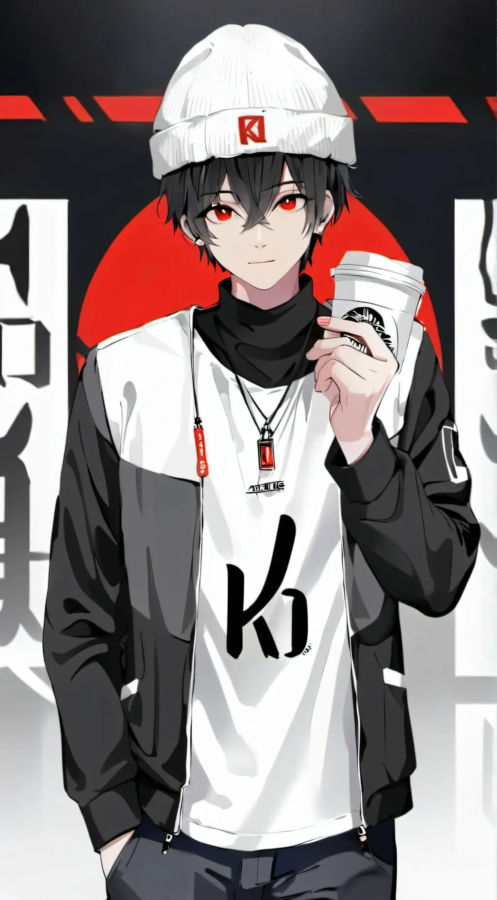 ai character: KJ background
