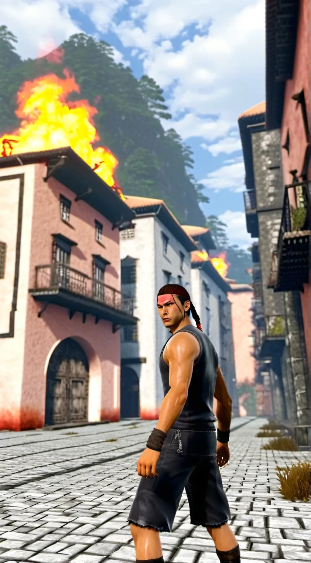 ai character: Dan Hibiki background