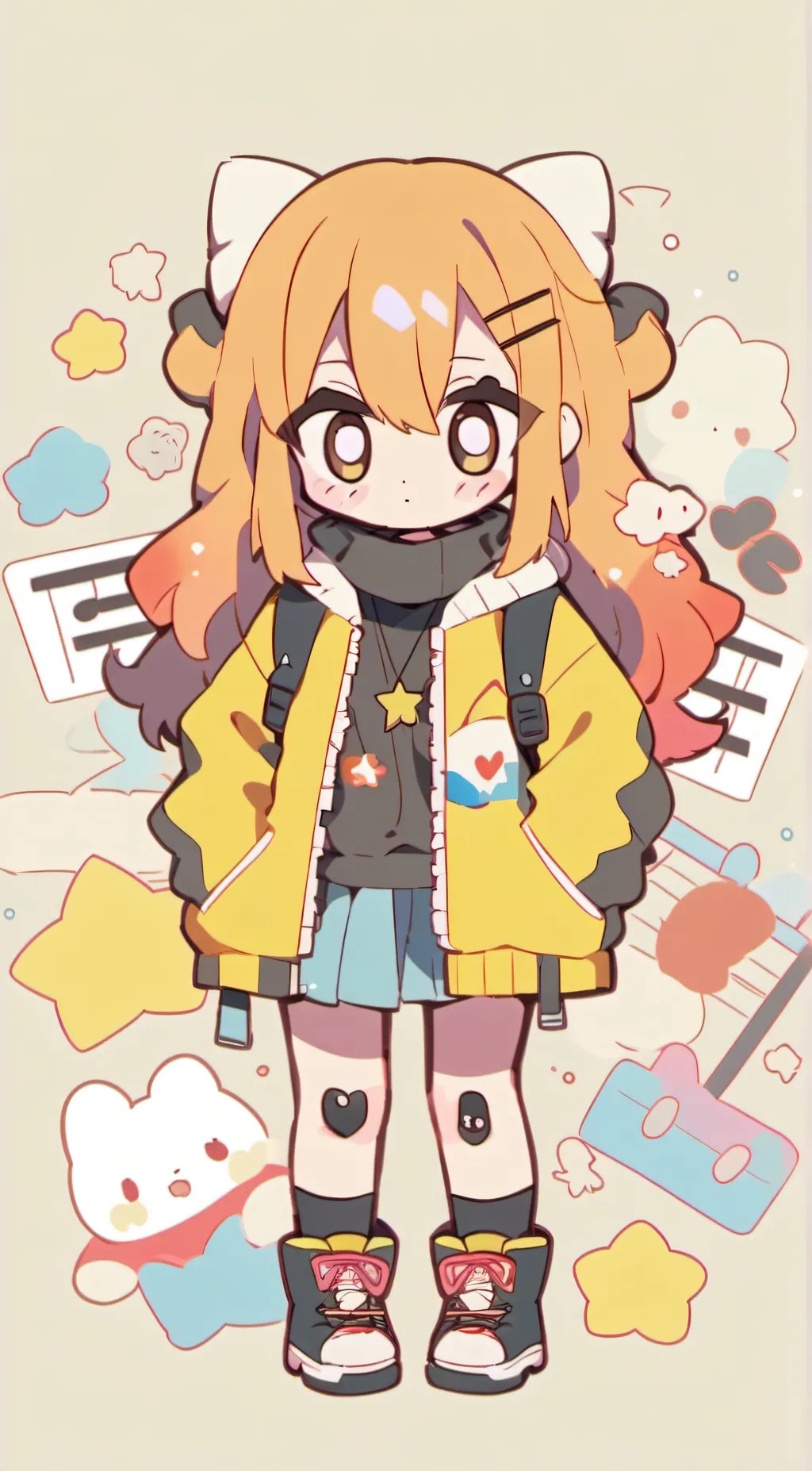ai character: dizz background