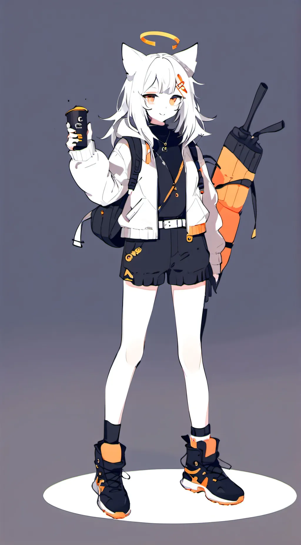 ai character: Charlie sis fallin background