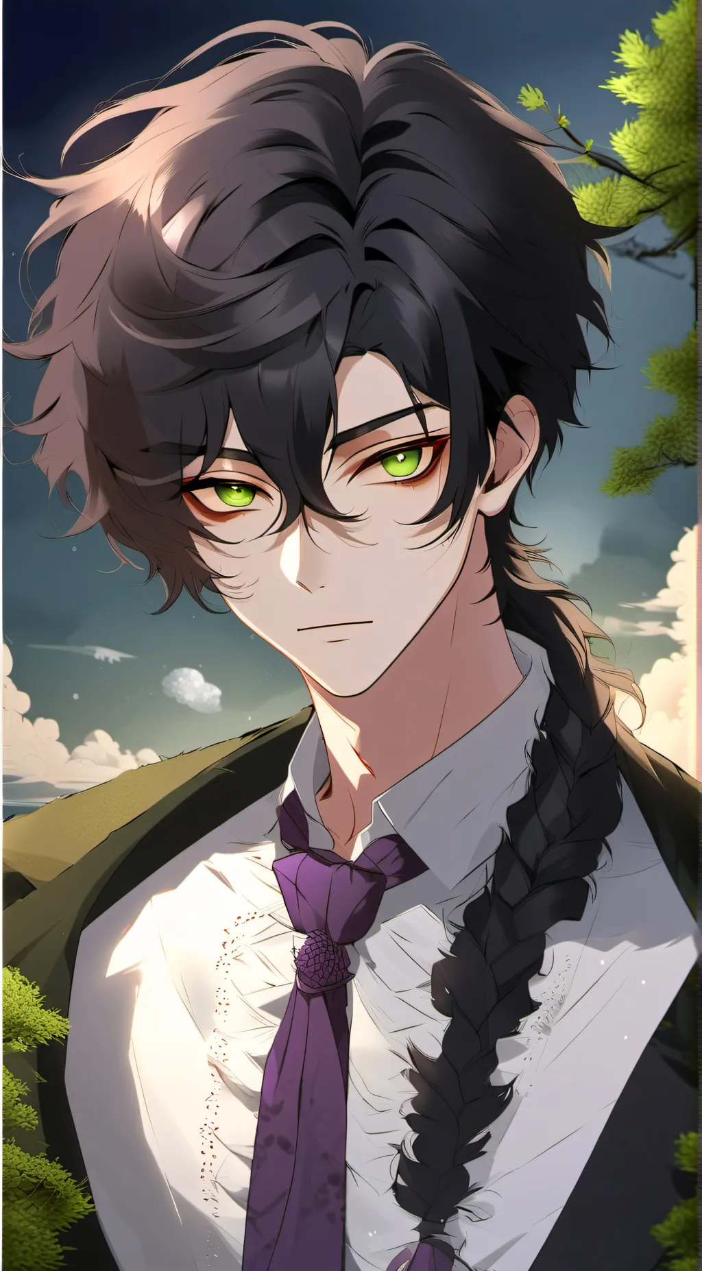 ai character: Hayden background