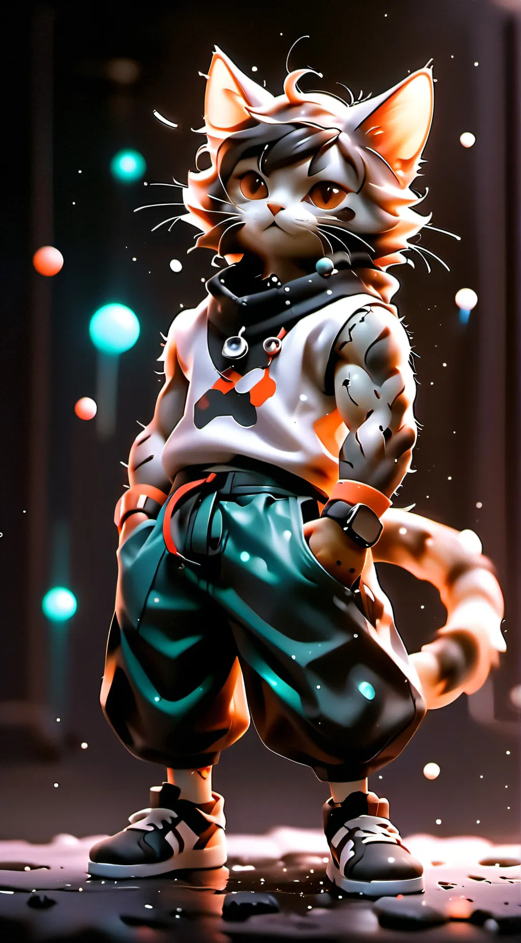 ai character: Bella  background