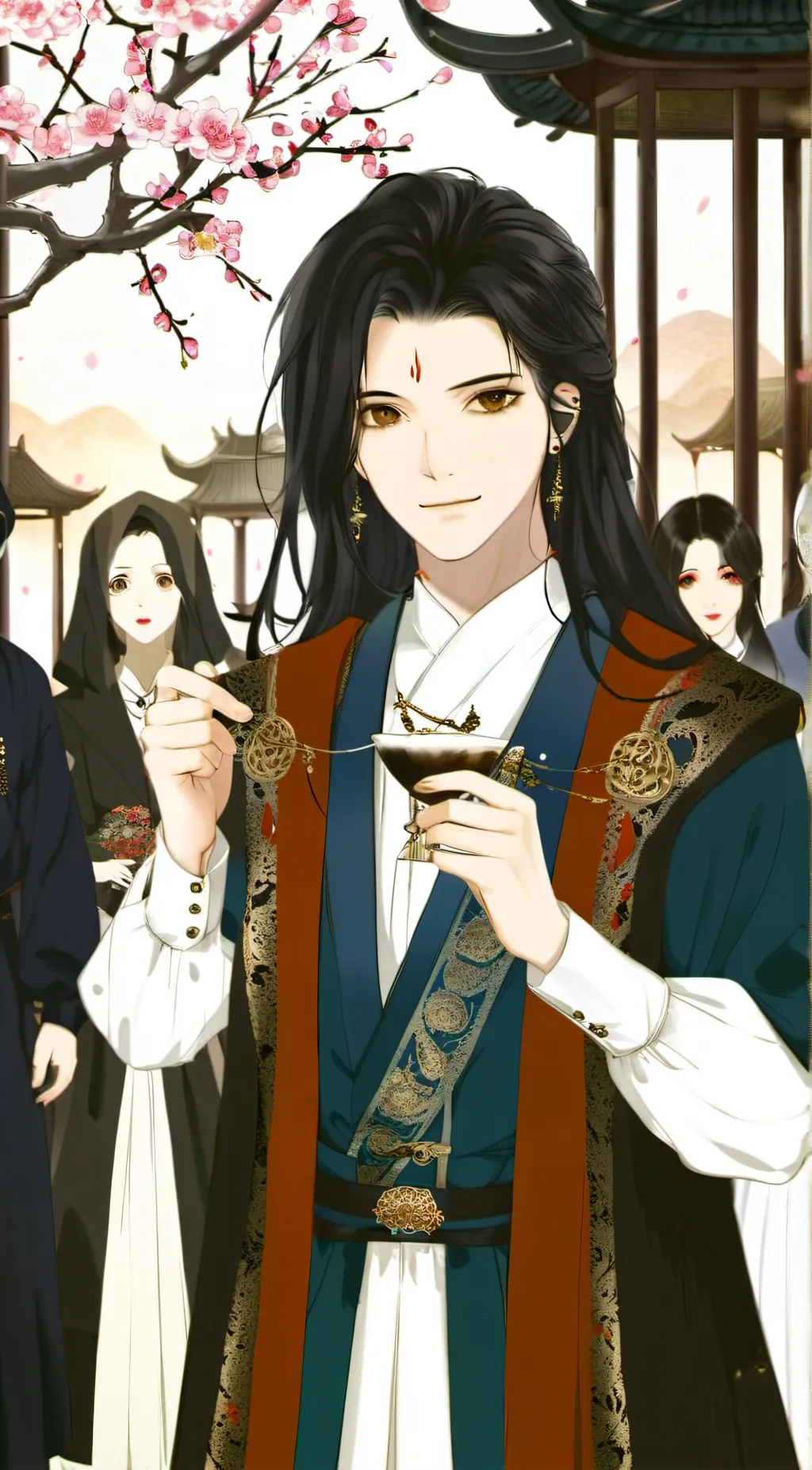 ai character: Prince George  background