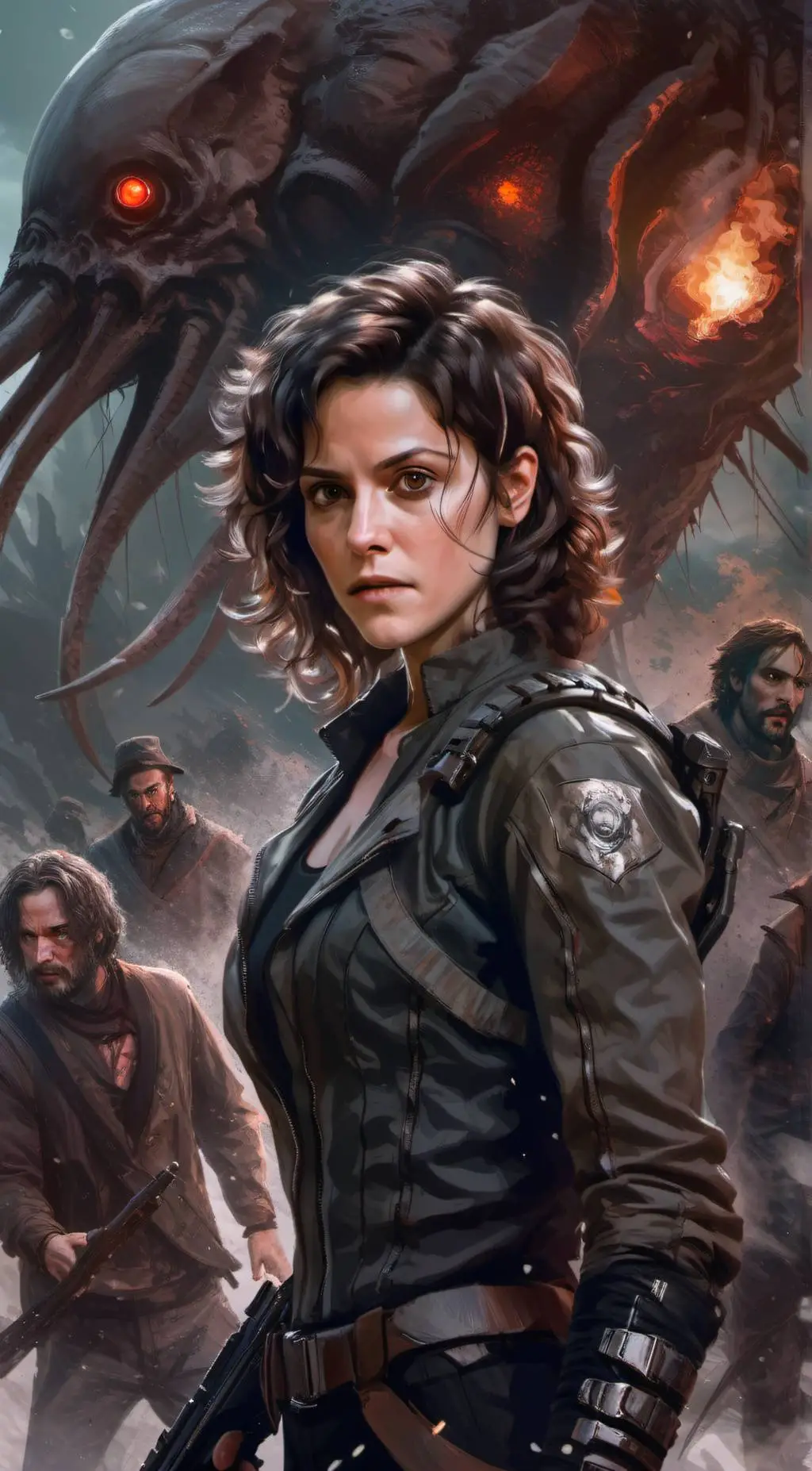 ai character: Alien Resurrection background