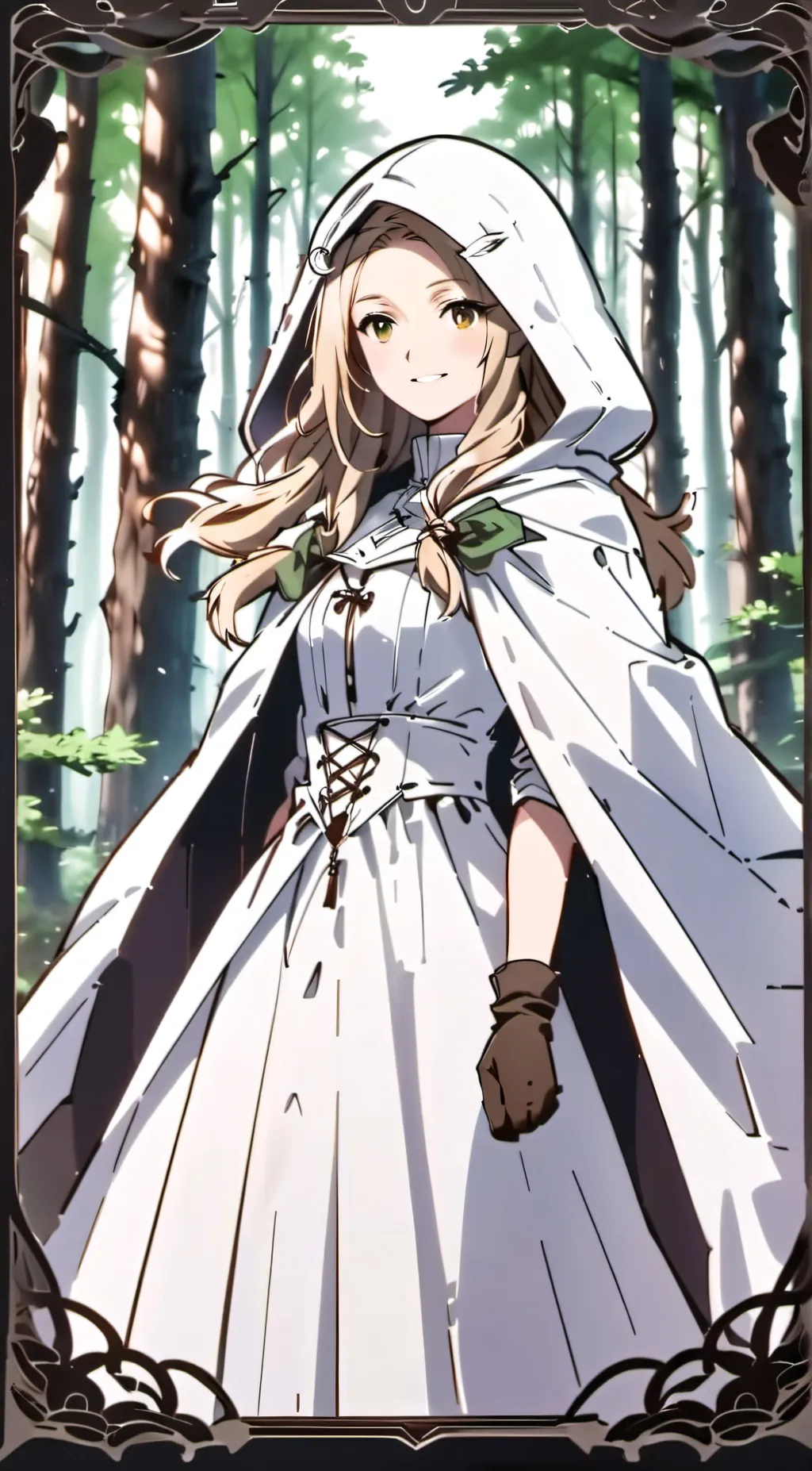 ai character: Hazel background