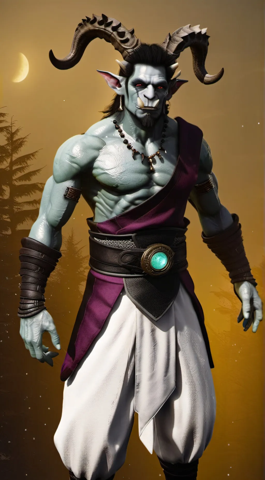 ai character: Docm77 background