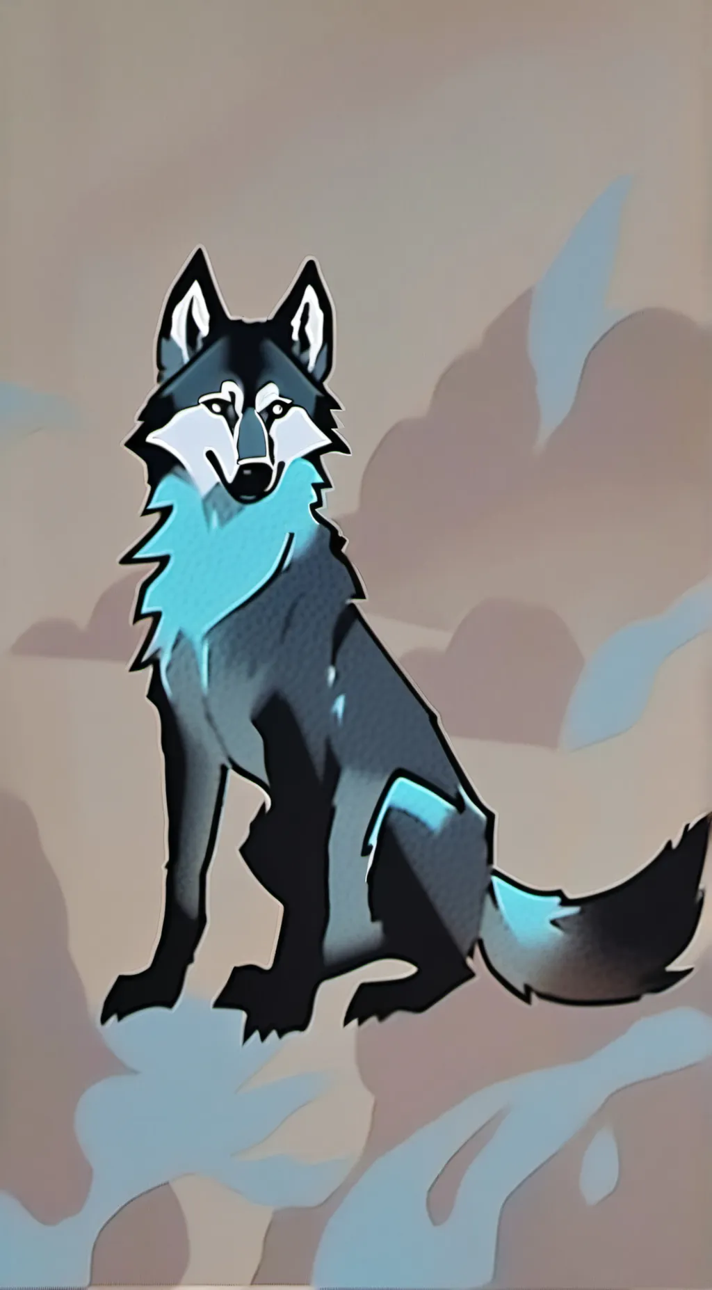 ai character: sharky background