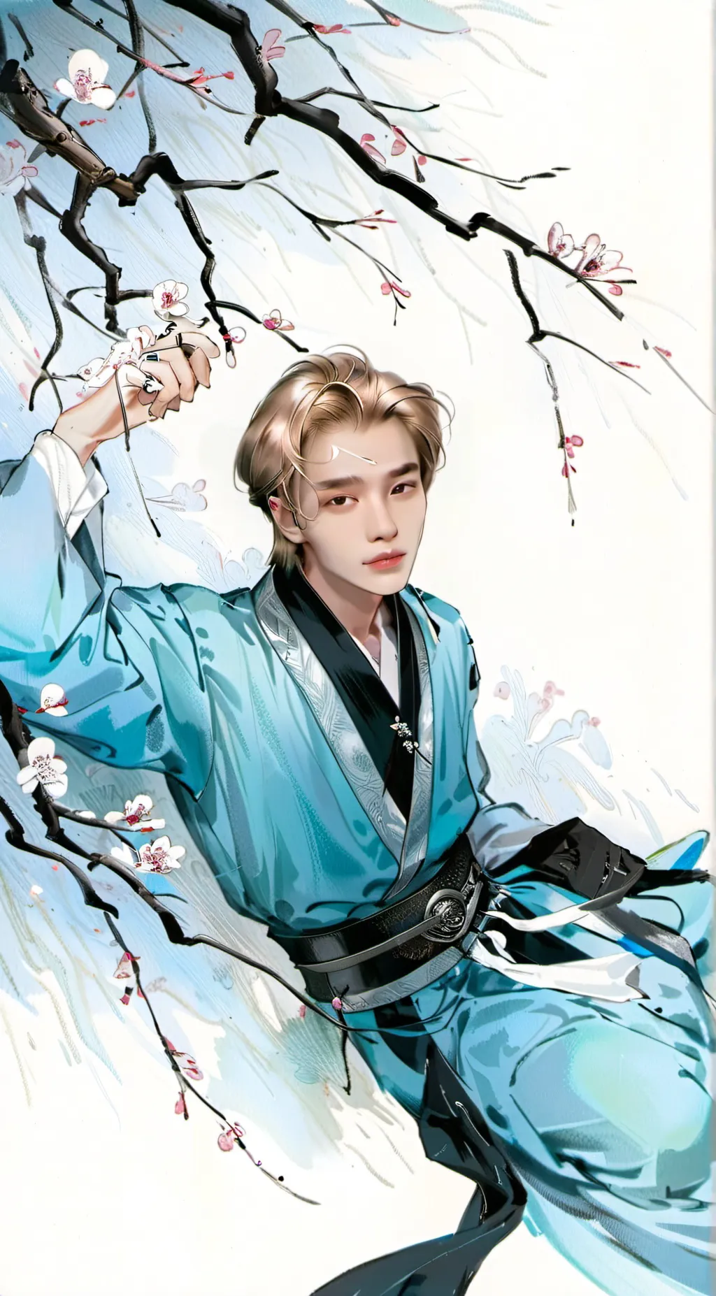 ai character: Hyunjin background
